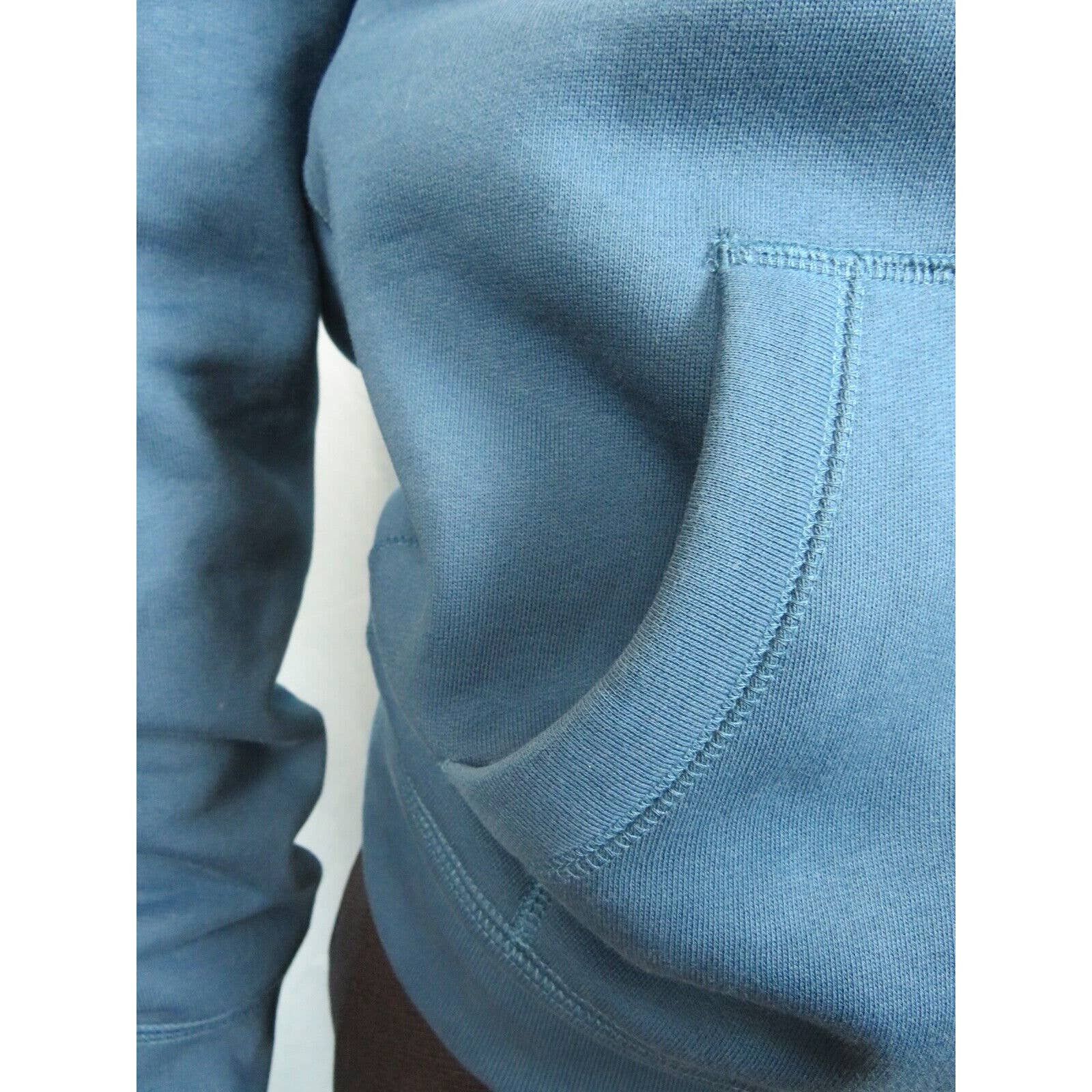 Burberry CLAREDON BLUE COTTON NOVA CHECK LOGO PULLOVER HOODIE L Size US L / EU 52-54 / 3 - 11 Thumbnail