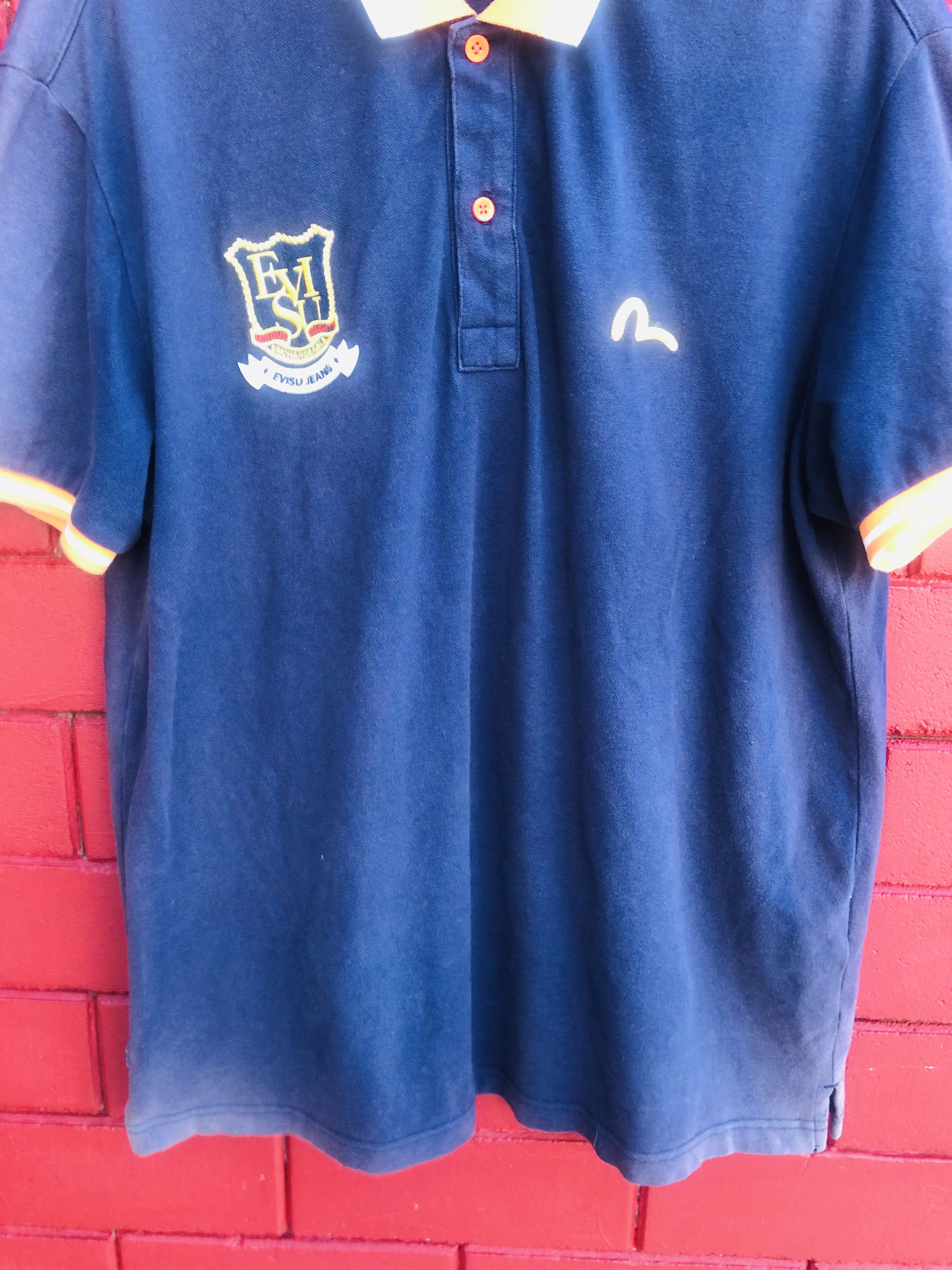 Japanese Brand × Vintage Vintage Evisu Japanese Designer Fashion Style Shirt Size US L / EU 52-54 / 3 - 4 Thumbnail