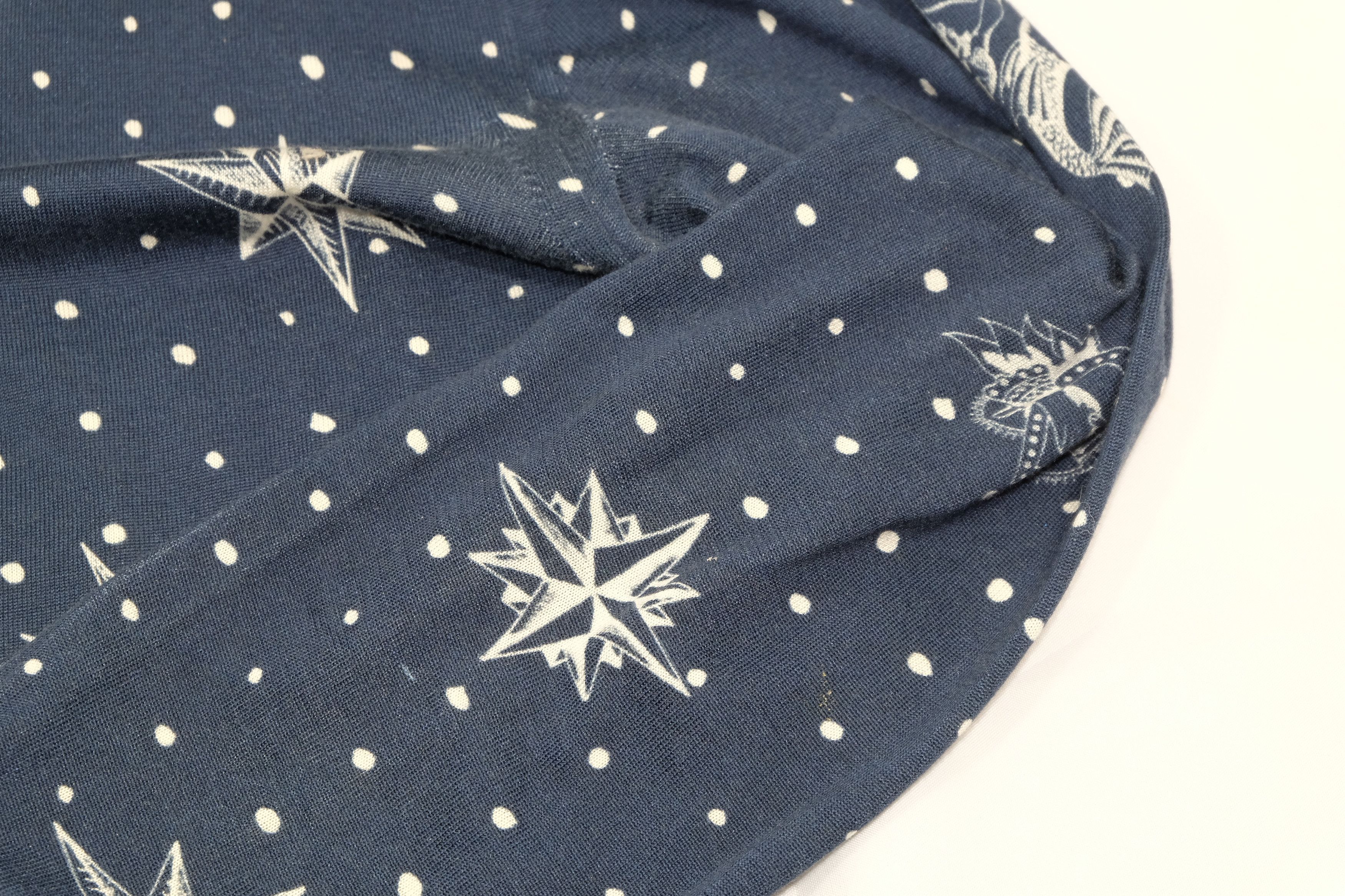 Alexander McQueen Alexander Mcqueen Print Blue Knit Light Thin Aquamarine Size US L / EU 52-54 / 3 - 7 Thumbnail