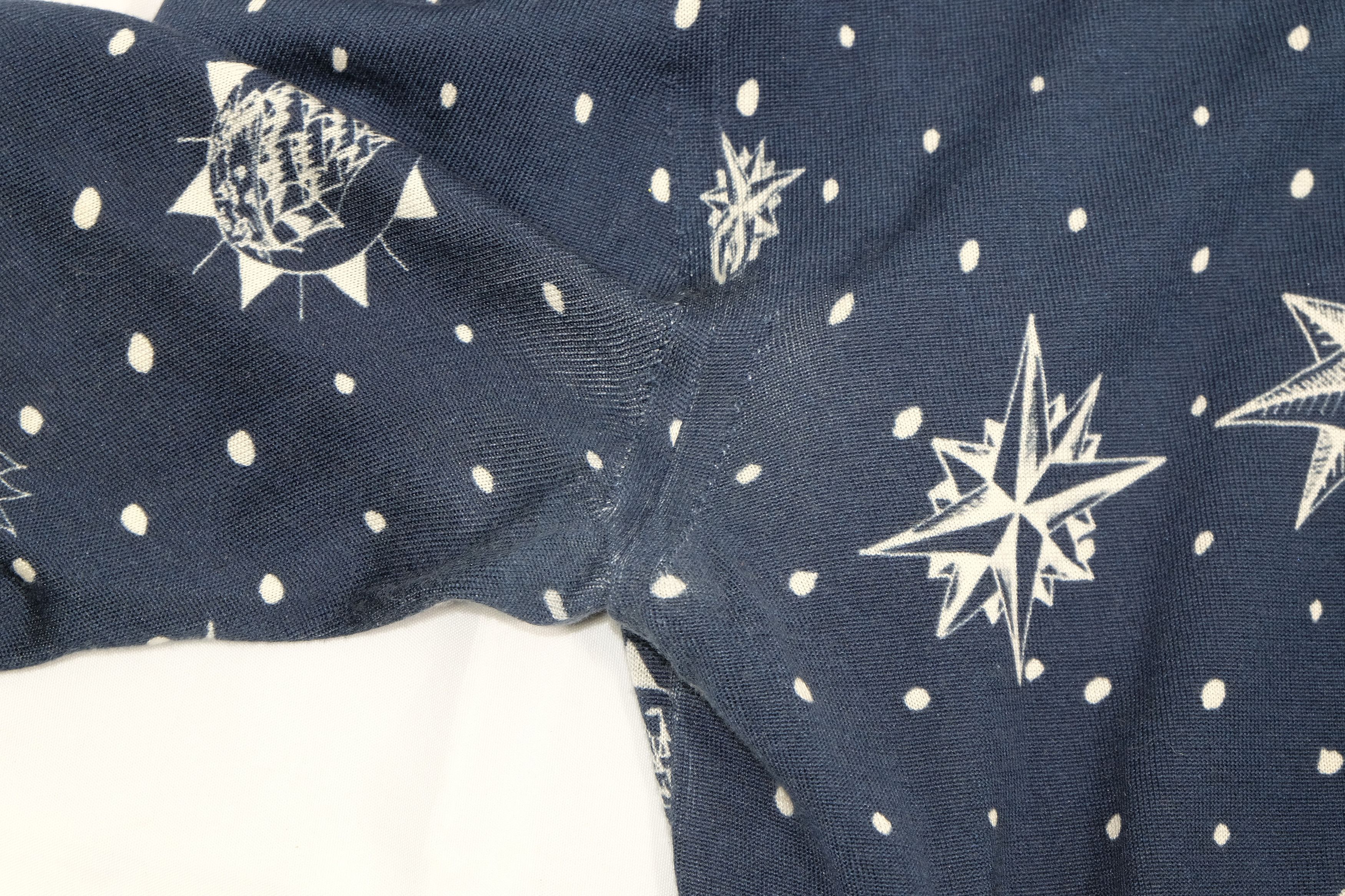 Alexander McQueen Alexander Mcqueen Print Blue Knit Light Thin Aquamarine Size US L / EU 52-54 / 3 - 6 Thumbnail