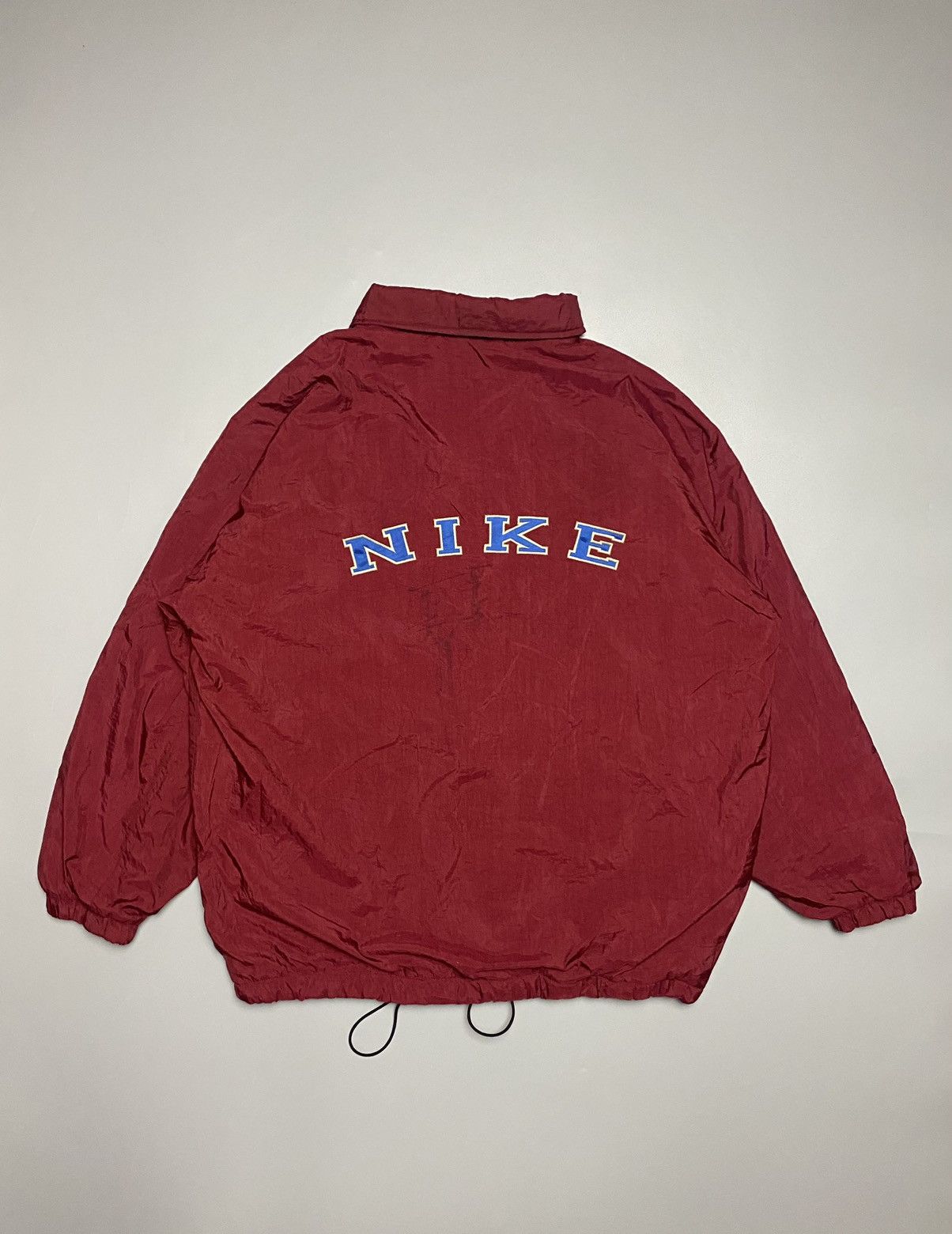 Nike Nike vintage 90s nylon fleece Sherpa coach jacket Size US L / EU 52-54 / 3 - 1 Thumbnail