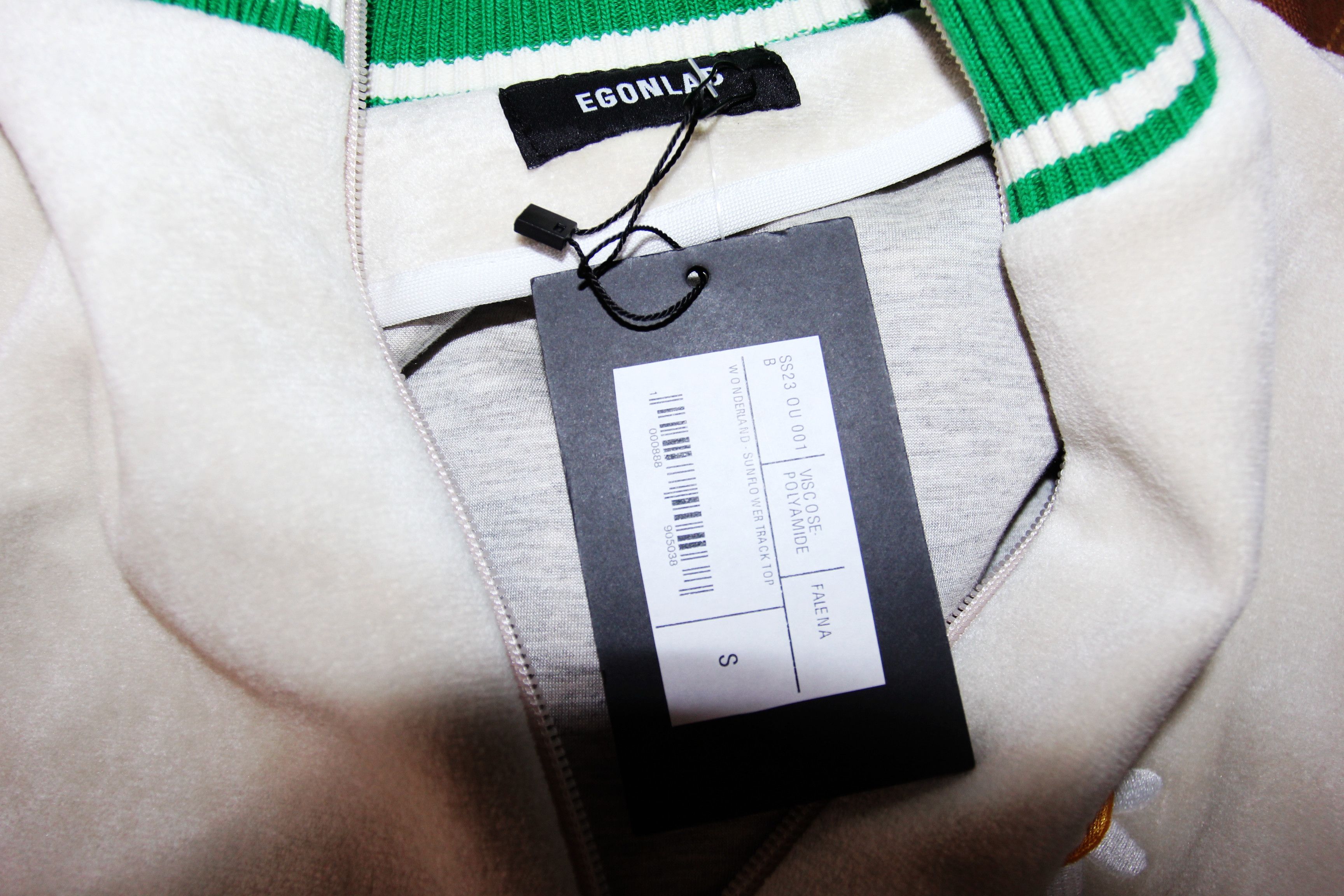 Egon Lab BNWT SS23 EGONLAB "WONDERLAND" SUNFLOWER TRACK JACKET S Size US S / EU 44-46 / 1 - 8 Thumbnail
