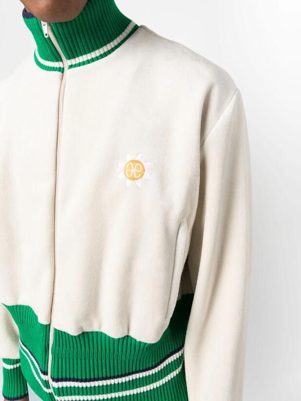 Egon Lab BNWT SS23 EGONLAB "WONDERLAND" SUNFLOWER TRACK JACKET L Size US L / EU 52-54 / 3 - 12 Thumbnail