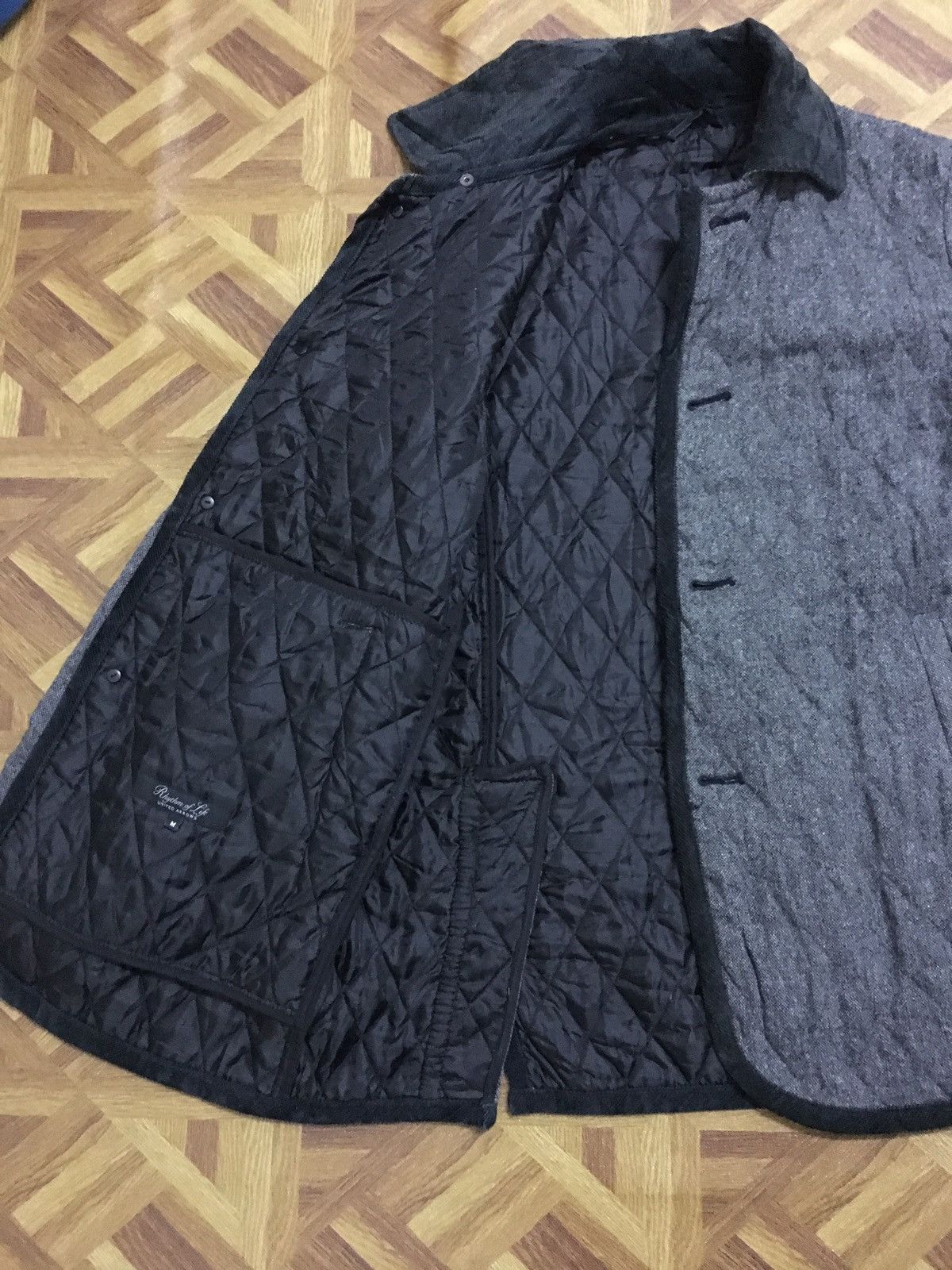Japanese Brand mix cotton jaket Size US M / EU 48-50 / 2 - 7 Thumbnail