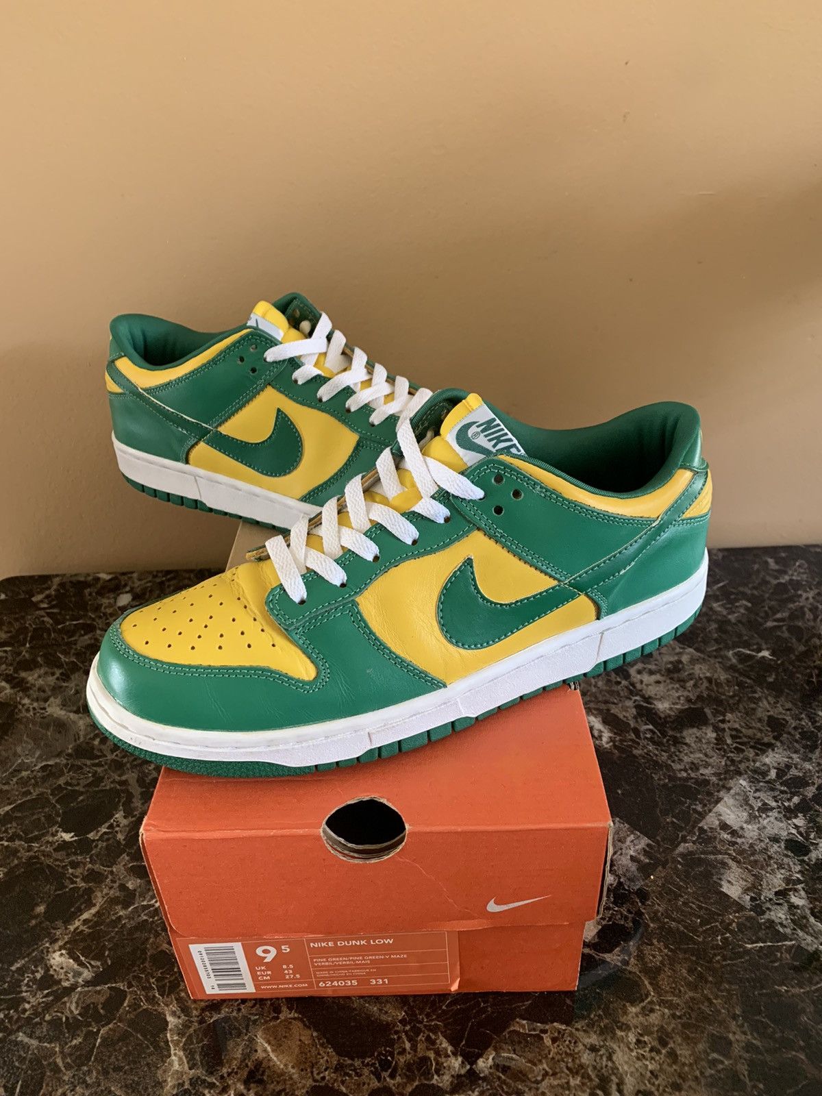 Nike Vintage Nike Dunk Low Brazil 2001 OG | Grailed