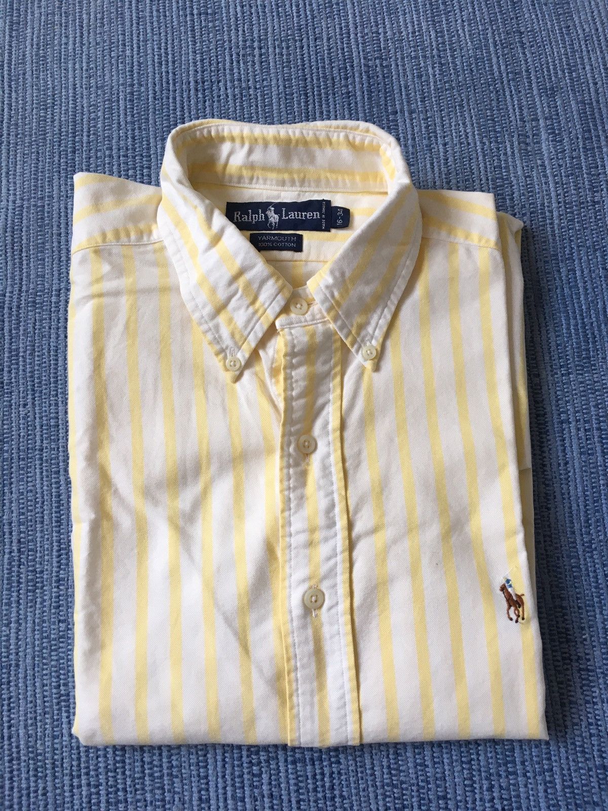 Polo Ralph Lauren vintage stripe oxfort Size US L / EU 52-54 / 3 - 1 Thumbnail
