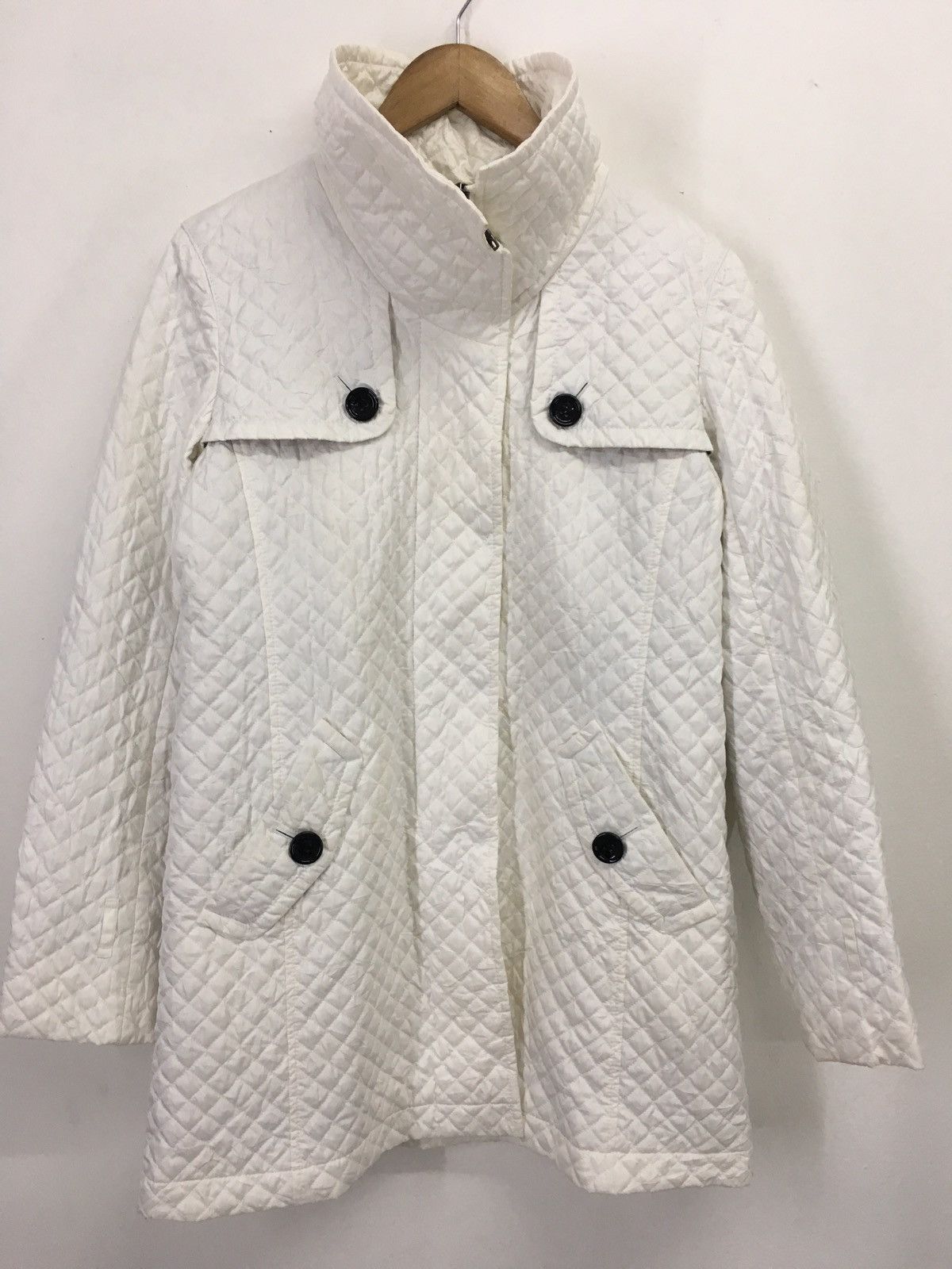 Burberry white coat Size US M / EU 48-50 / 2 - 2 Thumbnail