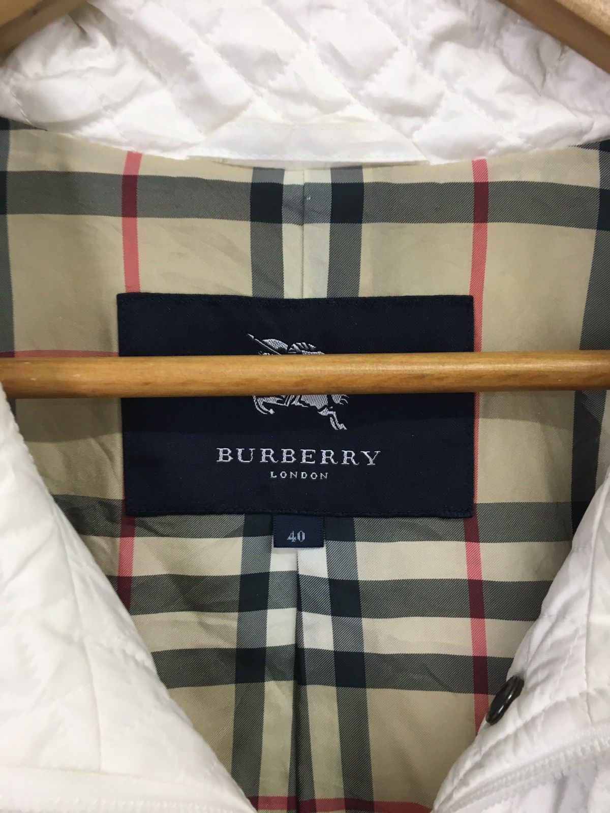 Burberry white coat Size US M / EU 48-50 / 2 - 4 Thumbnail