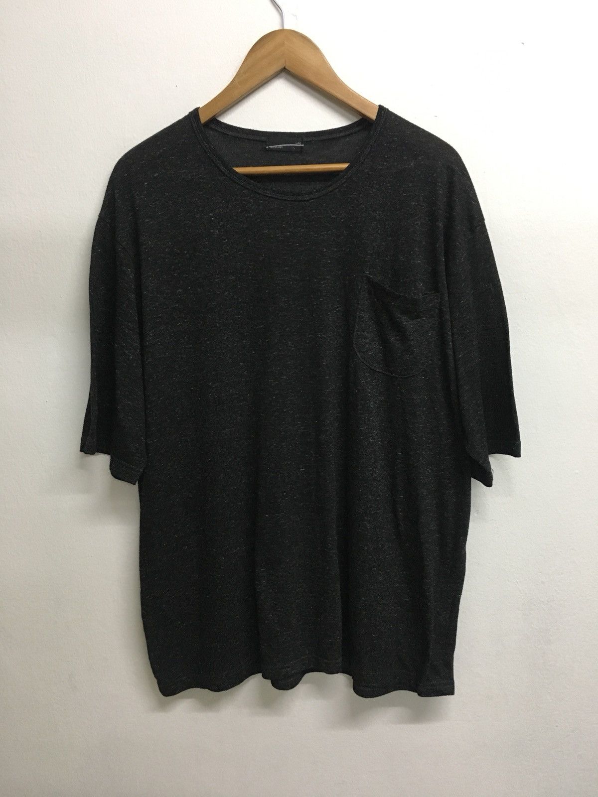 image of Lad Musician Oversized Tee in Black, Men's (Size Medium)