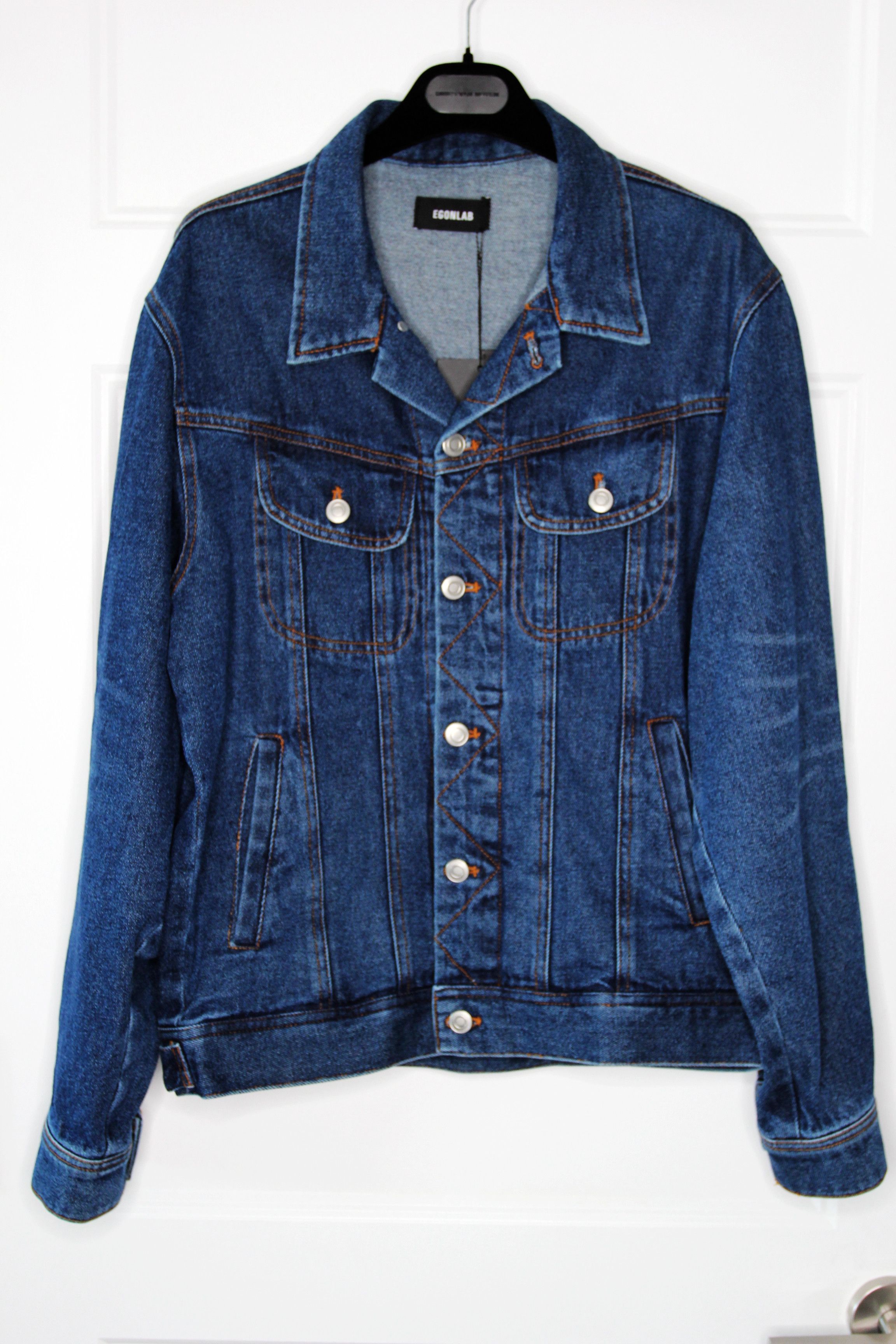 Egon Lab BNWT SS23 EGONLAB "WONDERLAND" EAT ME DENIM JACKET S Size US S / EU 44-46 / 1 - 3 Thumbnail
