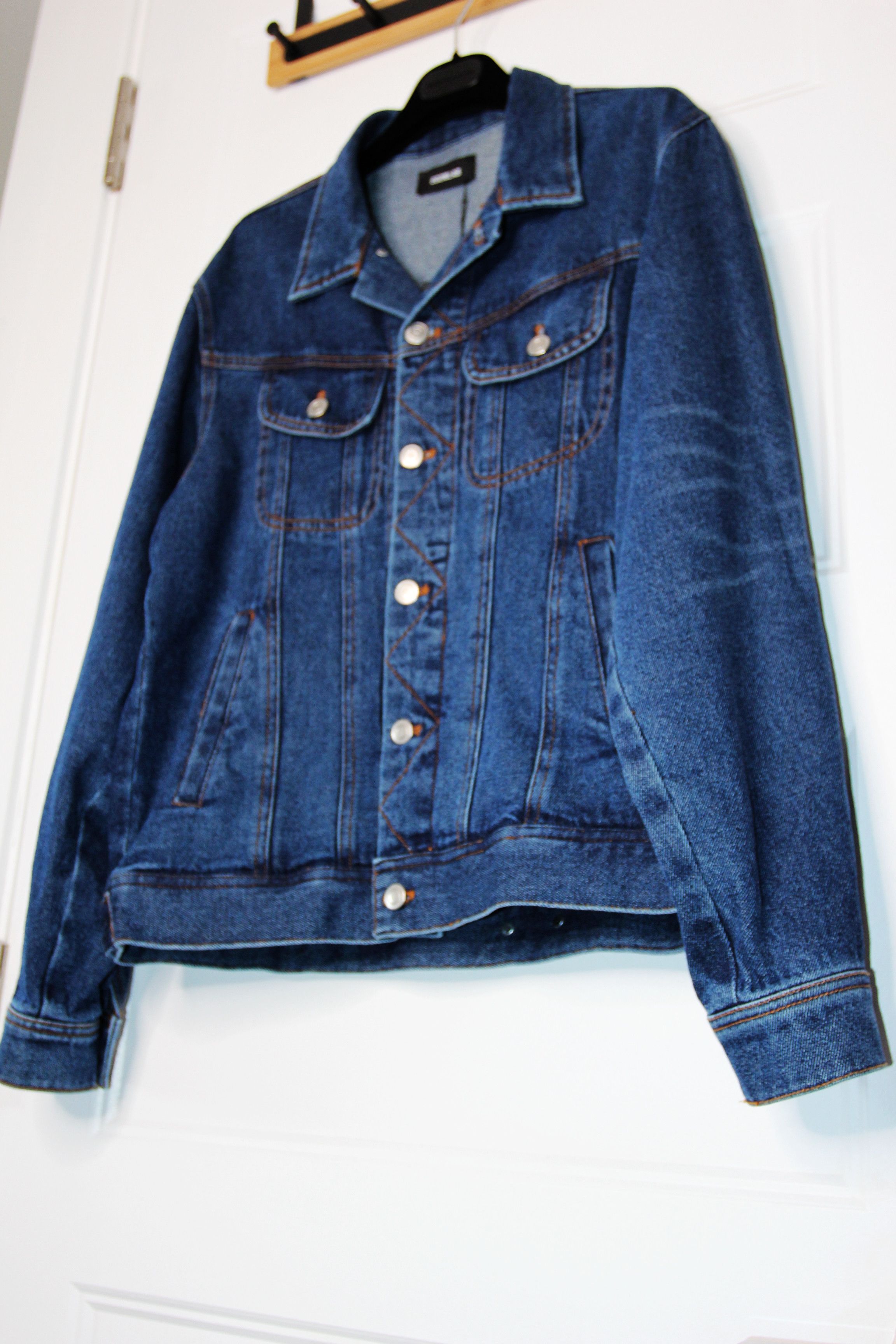 Egon Lab BNWT SS23 EGONLAB "WONDERLAND" EAT ME DENIM JACKET S Size US S / EU 44-46 / 1 - 5 Thumbnail