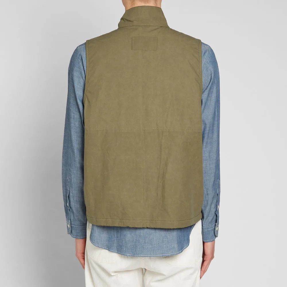 Engineered Garments Barbour x Engineered Garments Arthur Gilet Jacket Green Grailed