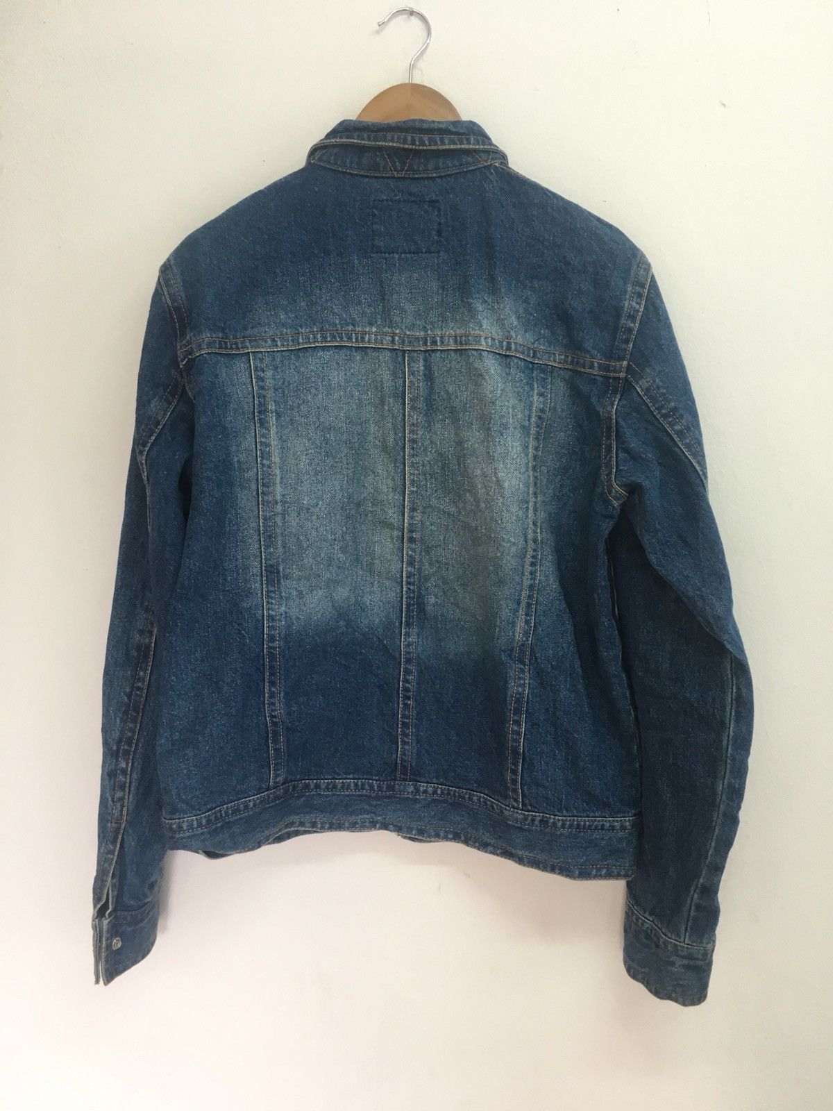 Japanese Brand begun denim faded jacket Size US M / EU 48-50 / 2 - 3 Thumbnail