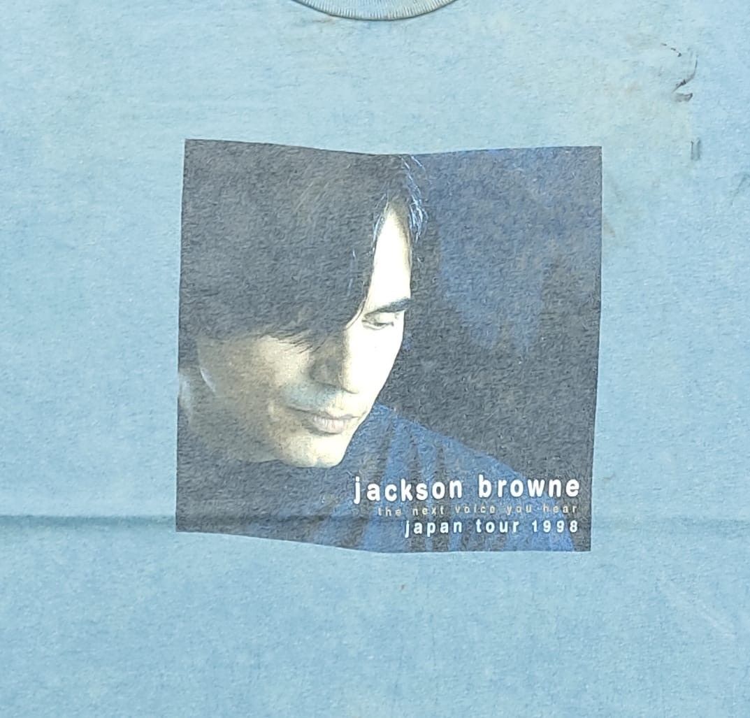 Band Tees × Hanes × Vintage Vintage Tee D - 26 Jackson Browne Size US L / EU 52-54 / 3 - 2 Thumbnail