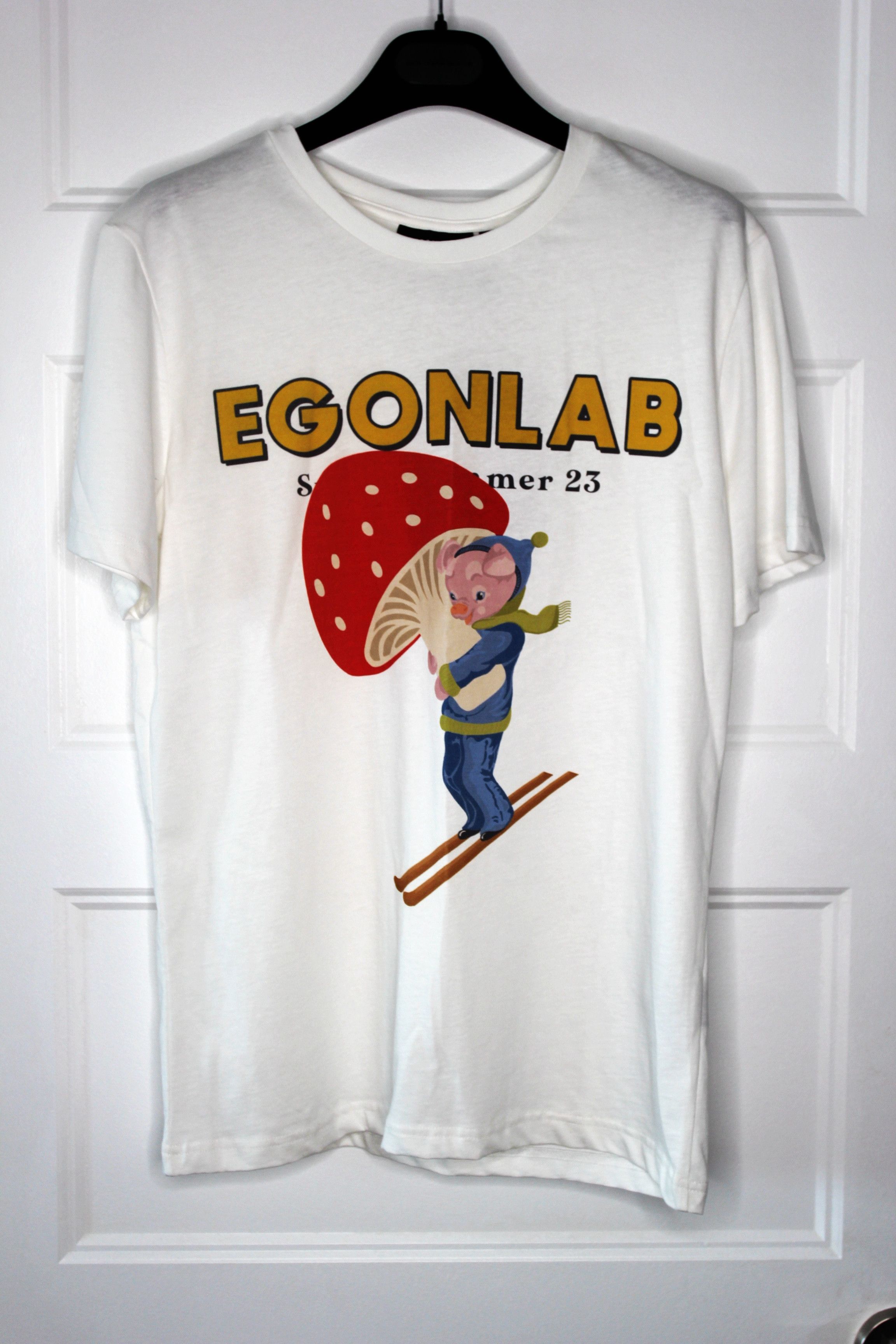 Egon Lab BNWT SS23 EGONLAB "WONDERLAND" PIGGY TSHIRT XS Size US XS / EU 42 / 0 - 2 Thumbnail