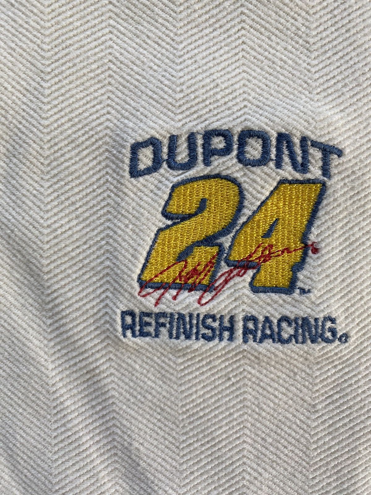 Chase Authentics Vintage 90’s Jeff Gordon NASCAR Chase Short Sleeve Polo Size US XL / EU 56 / 4 - 3 Thumbnail