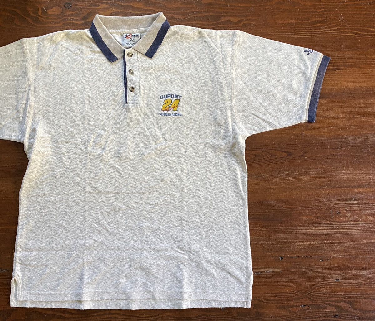 Chase Authentics Vintage 90’s Jeff Gordon NASCAR Chase Short Sleeve Polo Size US XL / EU 56 / 4 - 1 Thumbnail