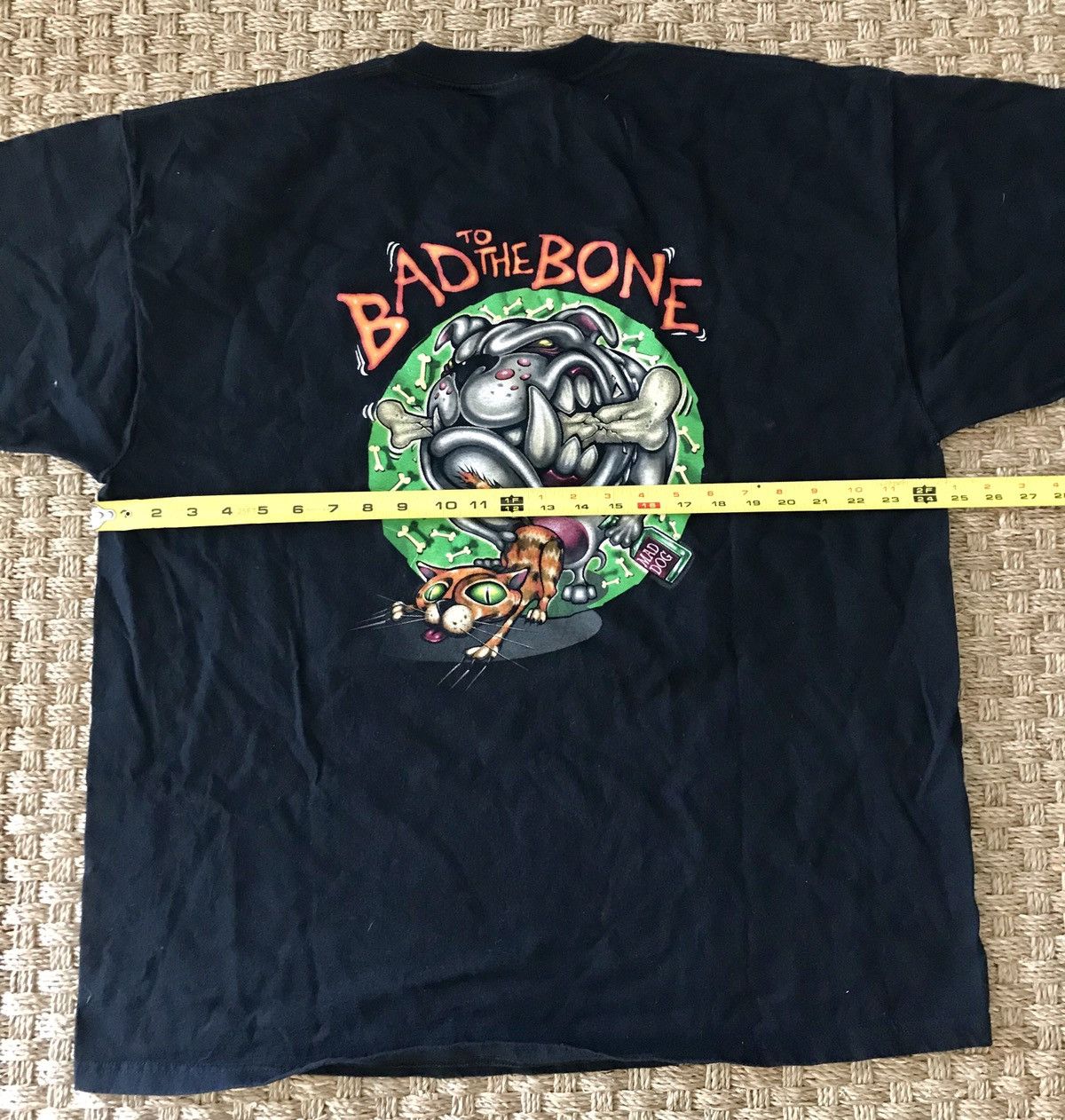 Band Tees × Rap Tees × Vintage VTG George Thorogood And The Destroyers Bad To The Bone Tee Size US XXL / EU 58 / 5 - 4 Thumbnail