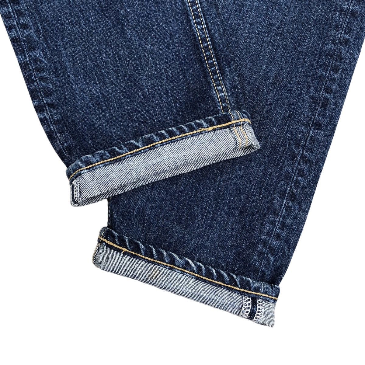 Blue Blue Japan Japanese Indigo Blue H*R* MARKET Patchwork Denim Jeans Size US 29 - 14 Thumbnail