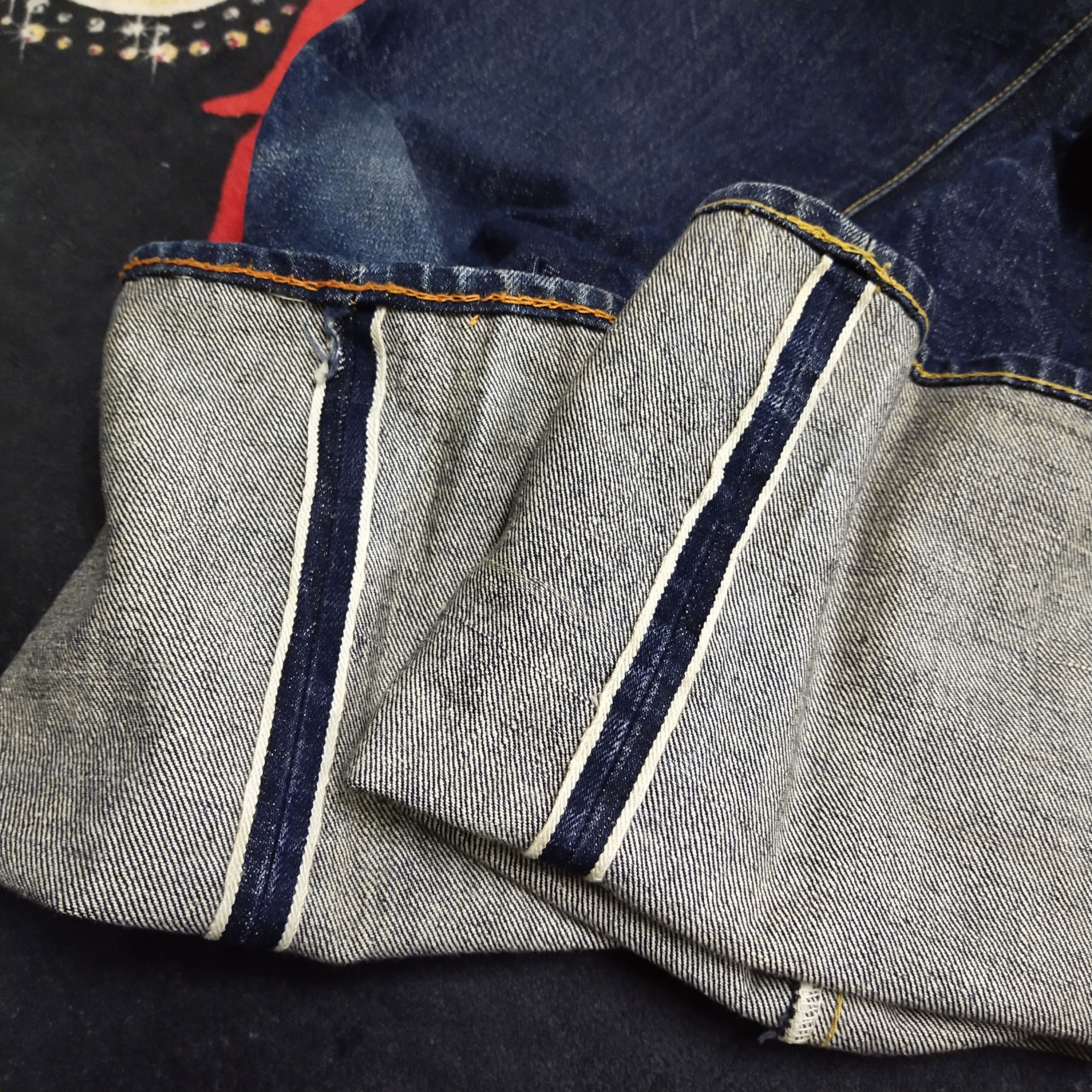 Japanese Brand × Vintage Vintage Handmade Selvedge Jeans Size US 27 - 7 Thumbnail