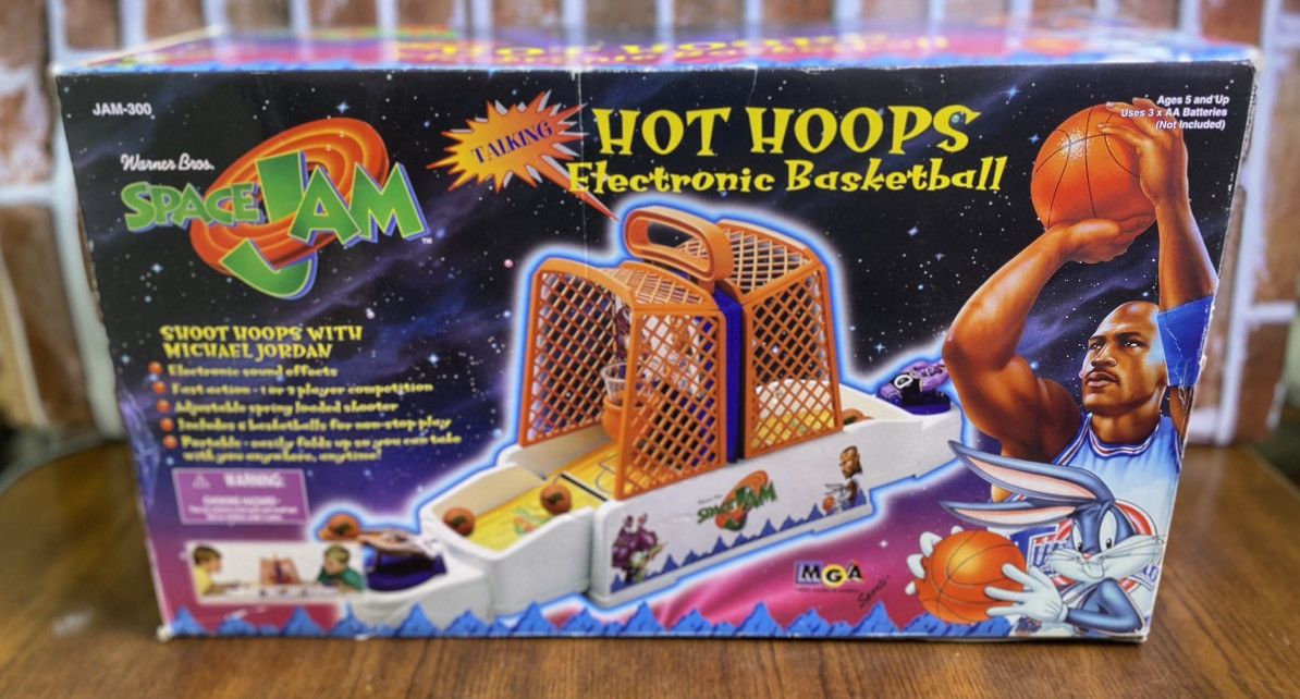 Vintage Space Jam Michael Jordan Hot Hoops Basketball Game 1996 Grailed