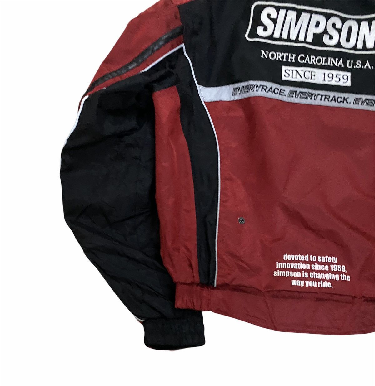 Sports Specialties × Vintage Vtg Simpson Motocycle Usa Race Product Jacket Size US L / EU 52-54 / 3 - 17 Thumbnail