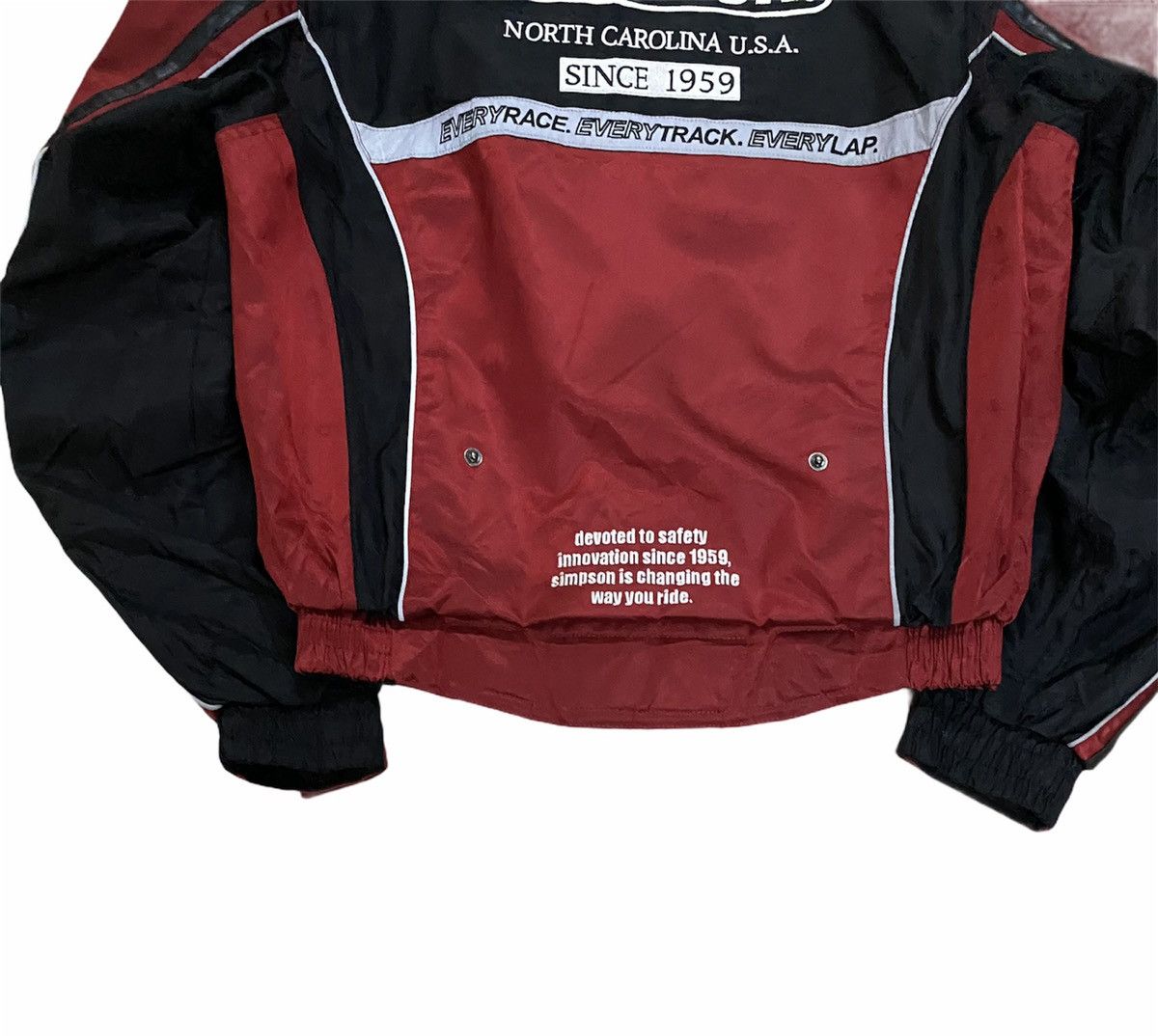 Sports Specialties × Vintage Vtg Simpson Motocycle Usa Race Product Jacket Size US L / EU 52-54 / 3 - 13 Thumbnail