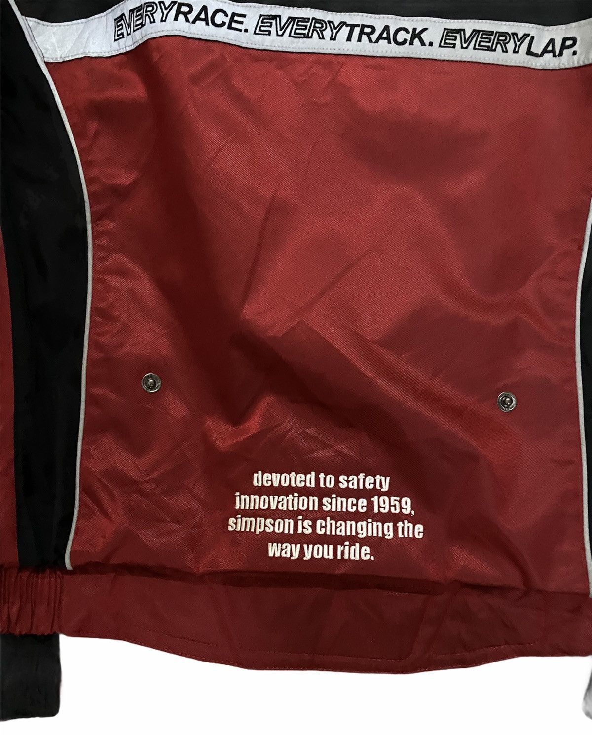 Sports Specialties × Vintage Vtg Simpson Motocycle Usa Race Product Jacket Size US L / EU 52-54 / 3 - 14 Thumbnail