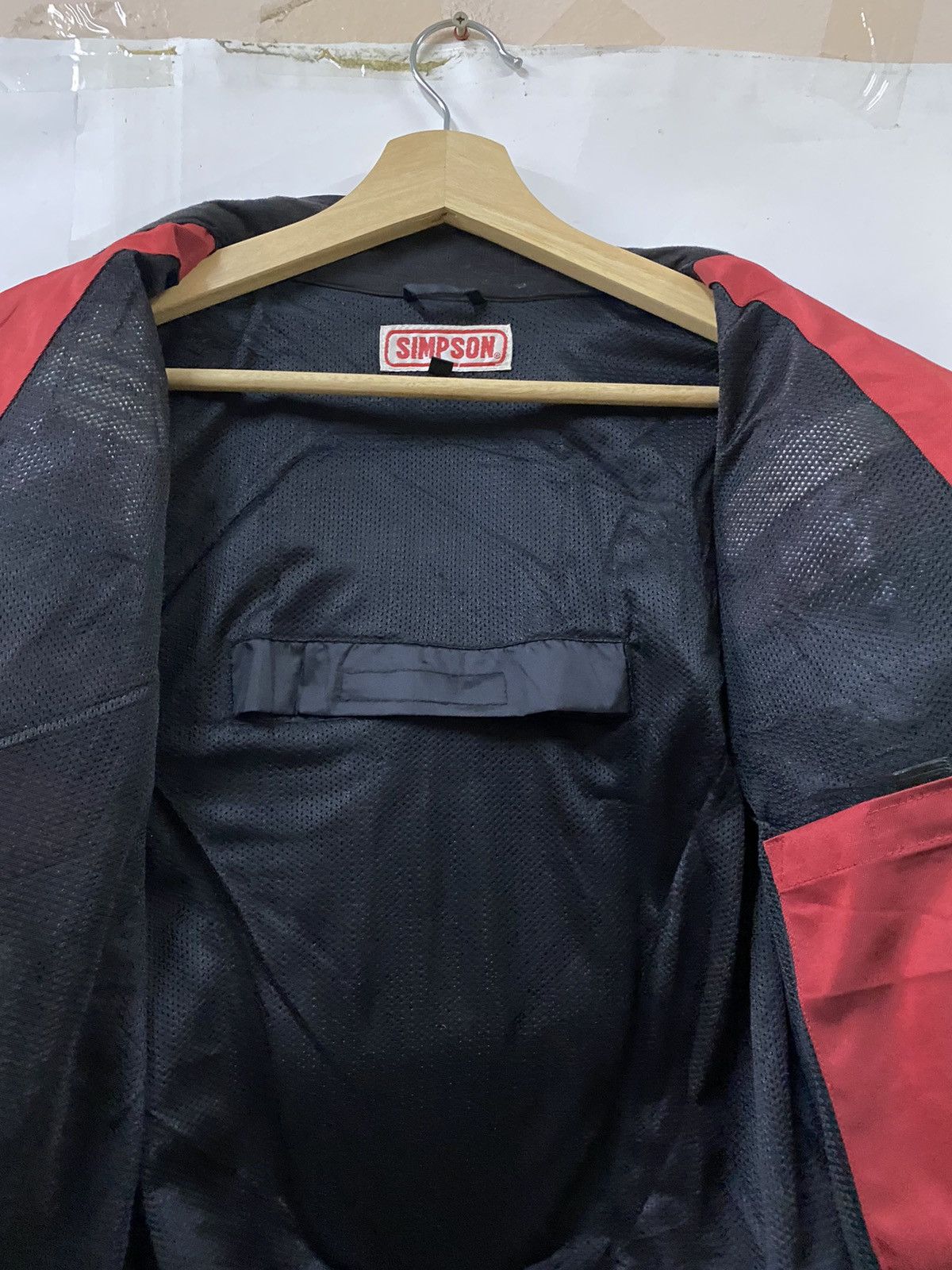 Sports Specialties × Vintage Vtg Simpson Motocycle Usa Race Product Jacket Size US L / EU 52-54 / 3 - 24 Thumbnail