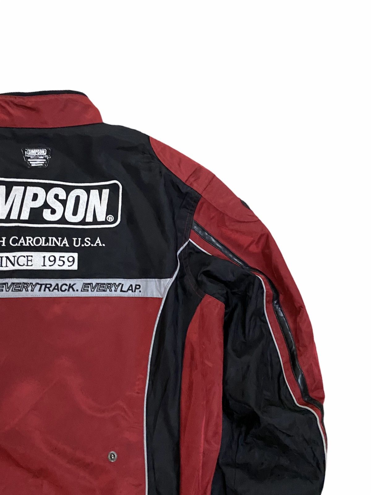 Sports Specialties × Vintage Vtg Simpson Motocycle Usa Race Product Jacket Size US L / EU 52-54 / 3 - 16 Thumbnail