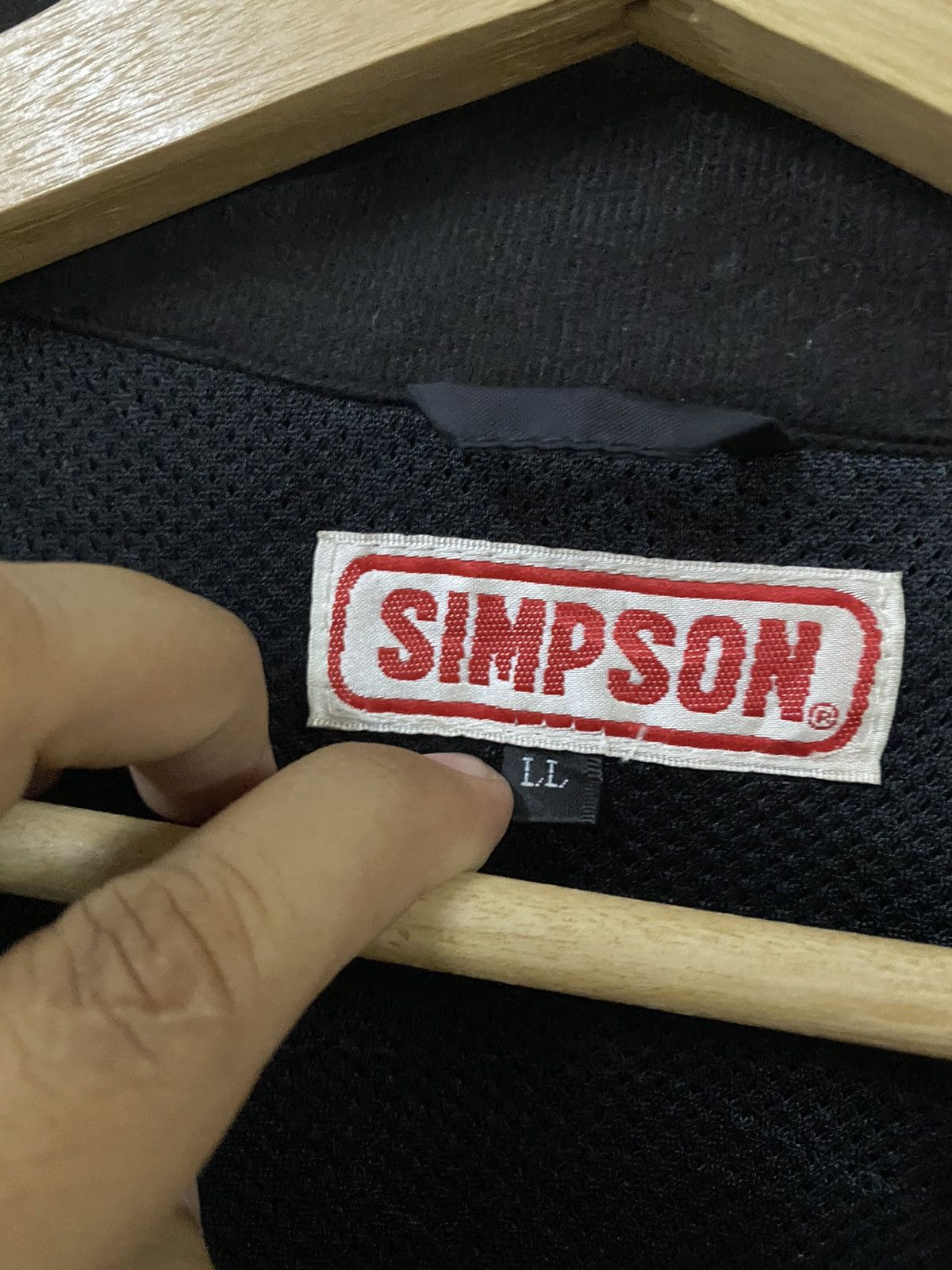 Sports Specialties × Vintage Vtg Simpson Motocycle Usa Race Product Jacket Size US L / EU 52-54 / 3 - 25 Thumbnail