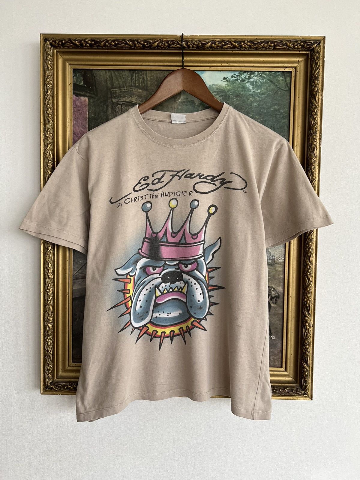 Ed Hardy Ed Hardy Christian Audigier Skull Streetwear Tee Size US M / EU 48-50 / 2 - 1 Thumbnail
