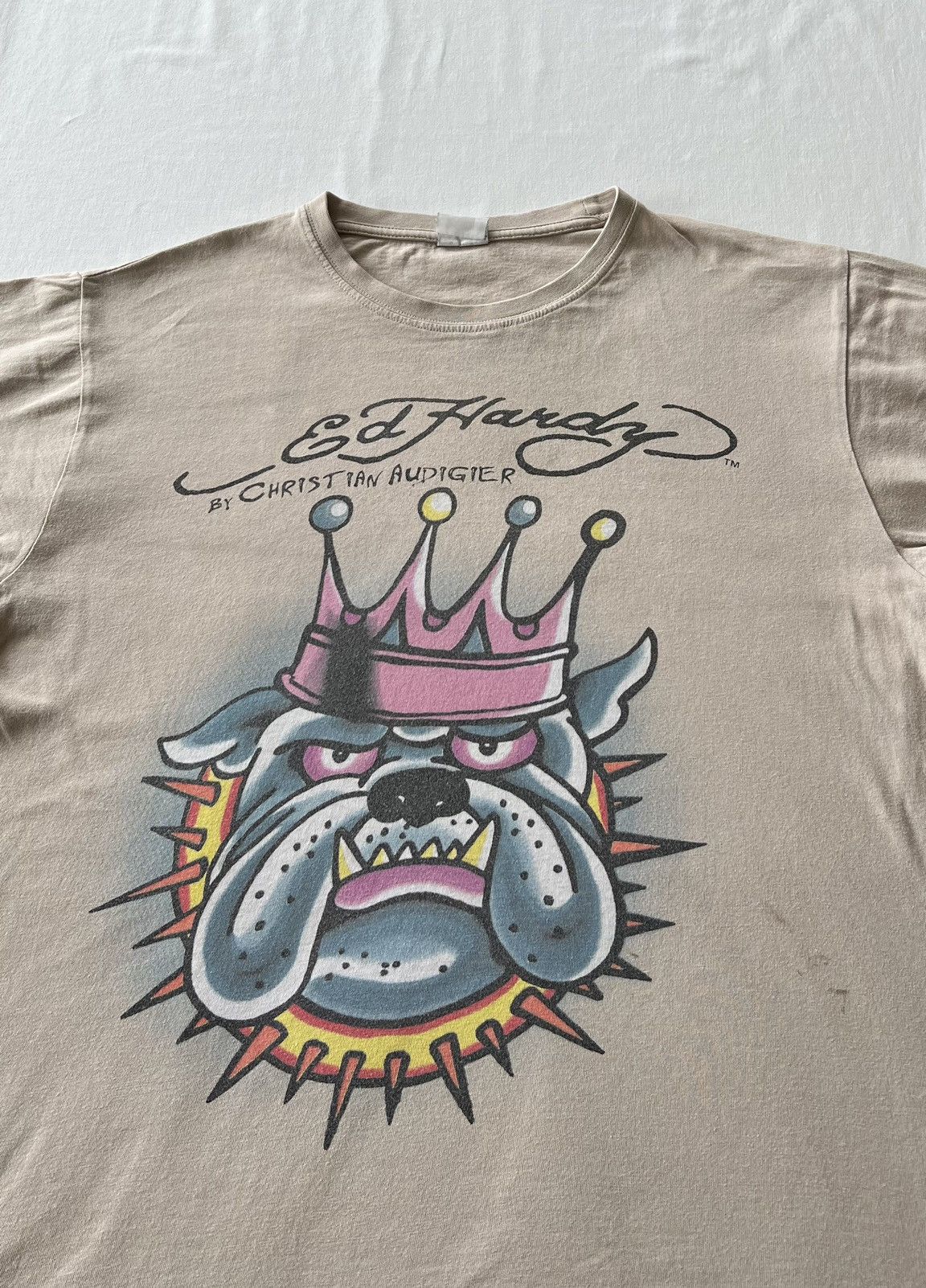 Ed Hardy Ed Hardy Christian Audigier Skull Streetwear Tee Size US M / EU 48-50 / 2 - 3 Thumbnail