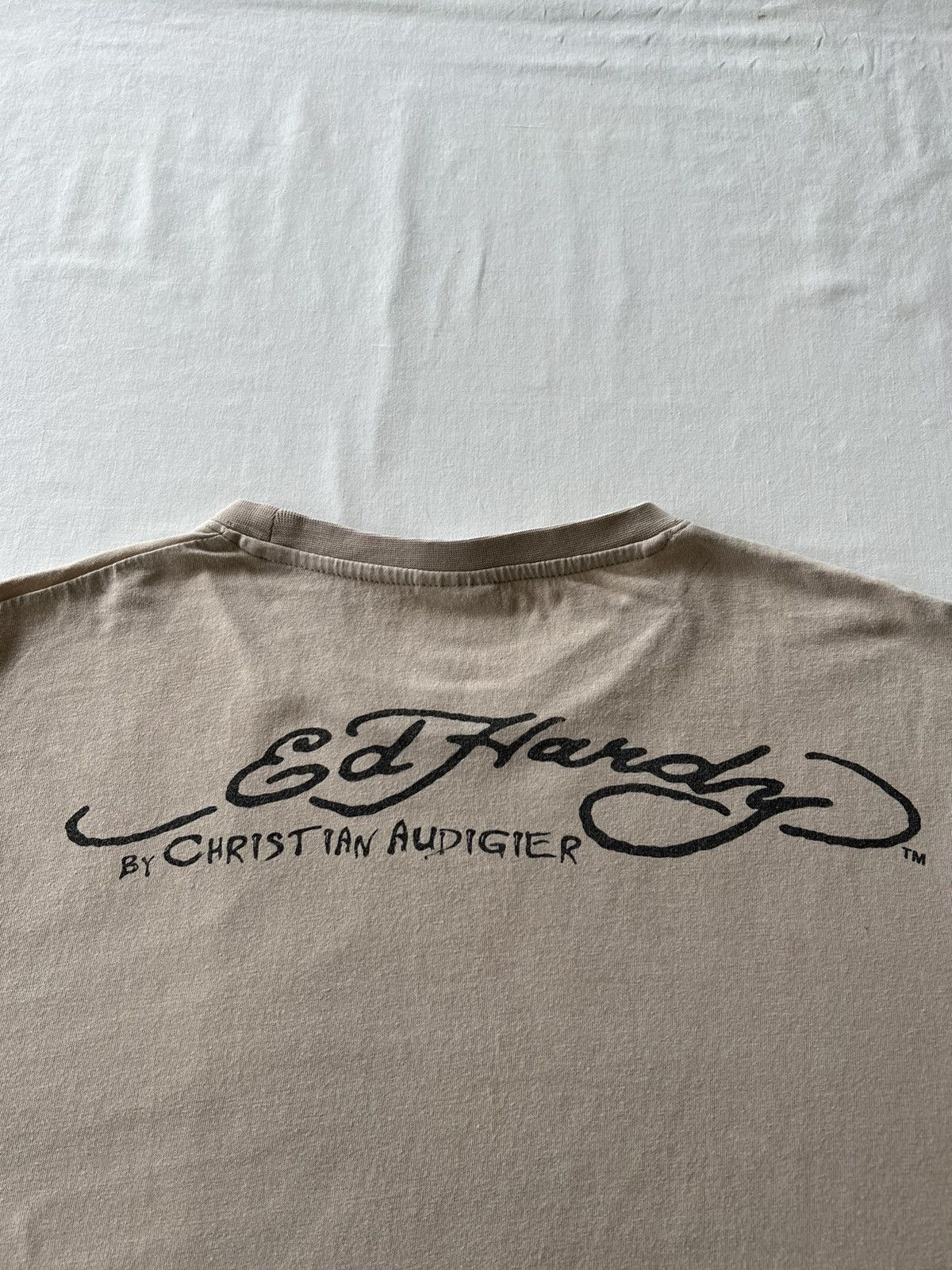 Ed Hardy Ed Hardy Christian Audigier Skull Streetwear Tee Size US M / EU 48-50 / 2 - 8 Thumbnail