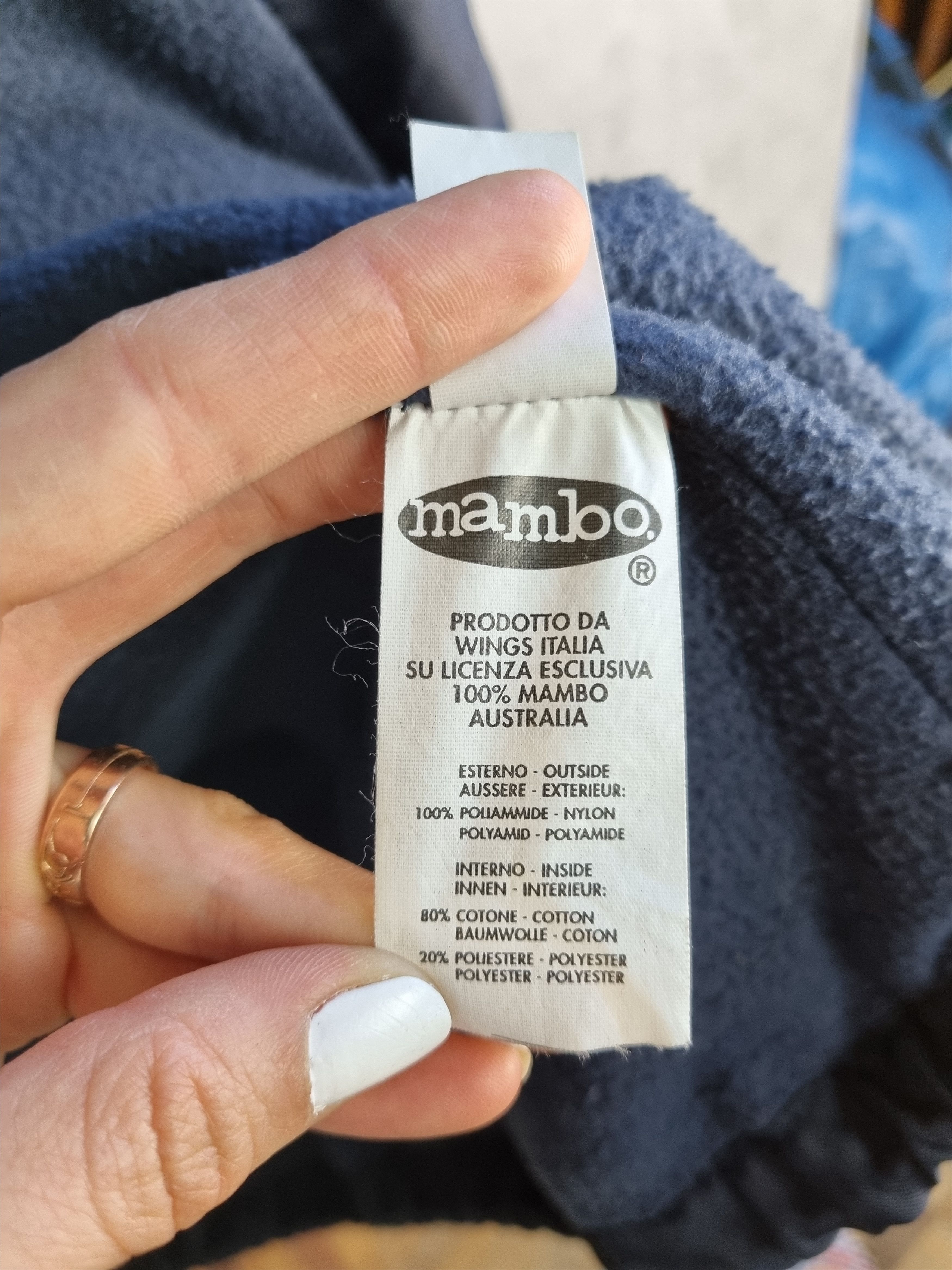 Hook-Ups × Mambo × Powell Peralta 1993 Nylon/Fleece Mambo Graphics Collared Jacket Size US L / EU 52-54 / 3 - 14 Thumbnail