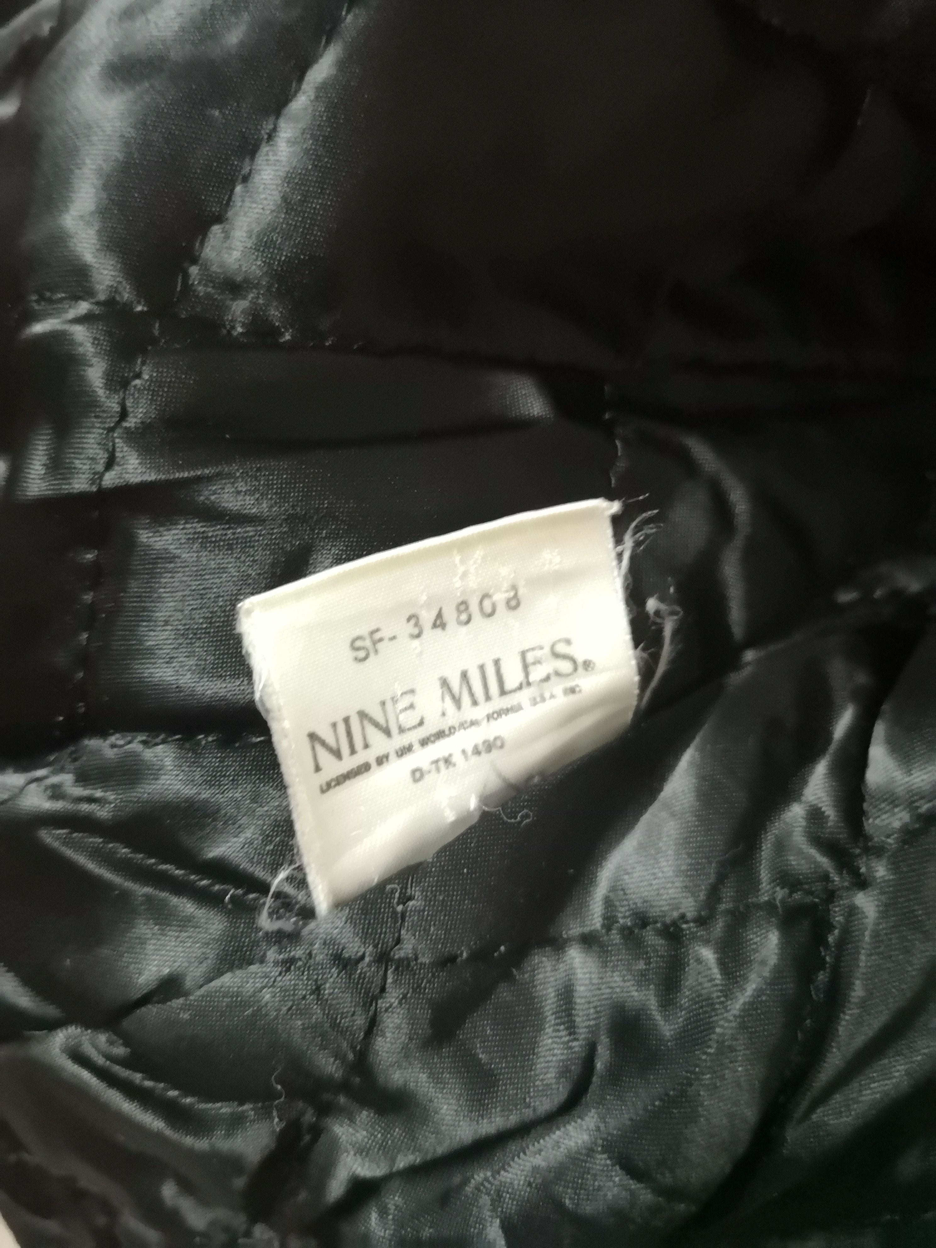 NHL VINTAGE NINE MILES VARSITY JACKET WOOL FABRIC Size US L / EU 52-54 / 3 - 8 Thumbnail