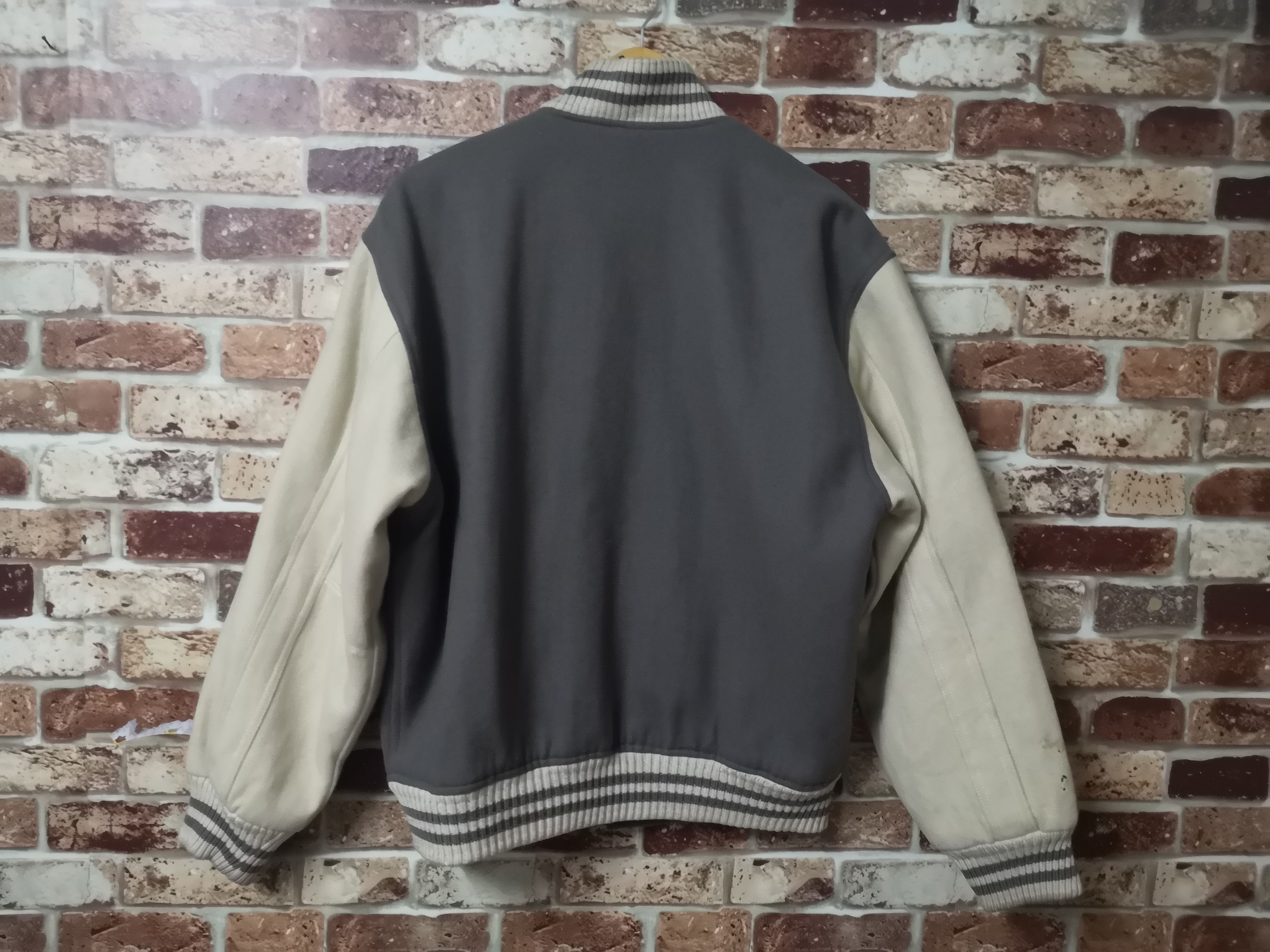 NHL VINTAGE NINE MILES VARSITY JACKET WOOL FABRIC Size US L / EU 52-54 / 3 - 2 Thumbnail