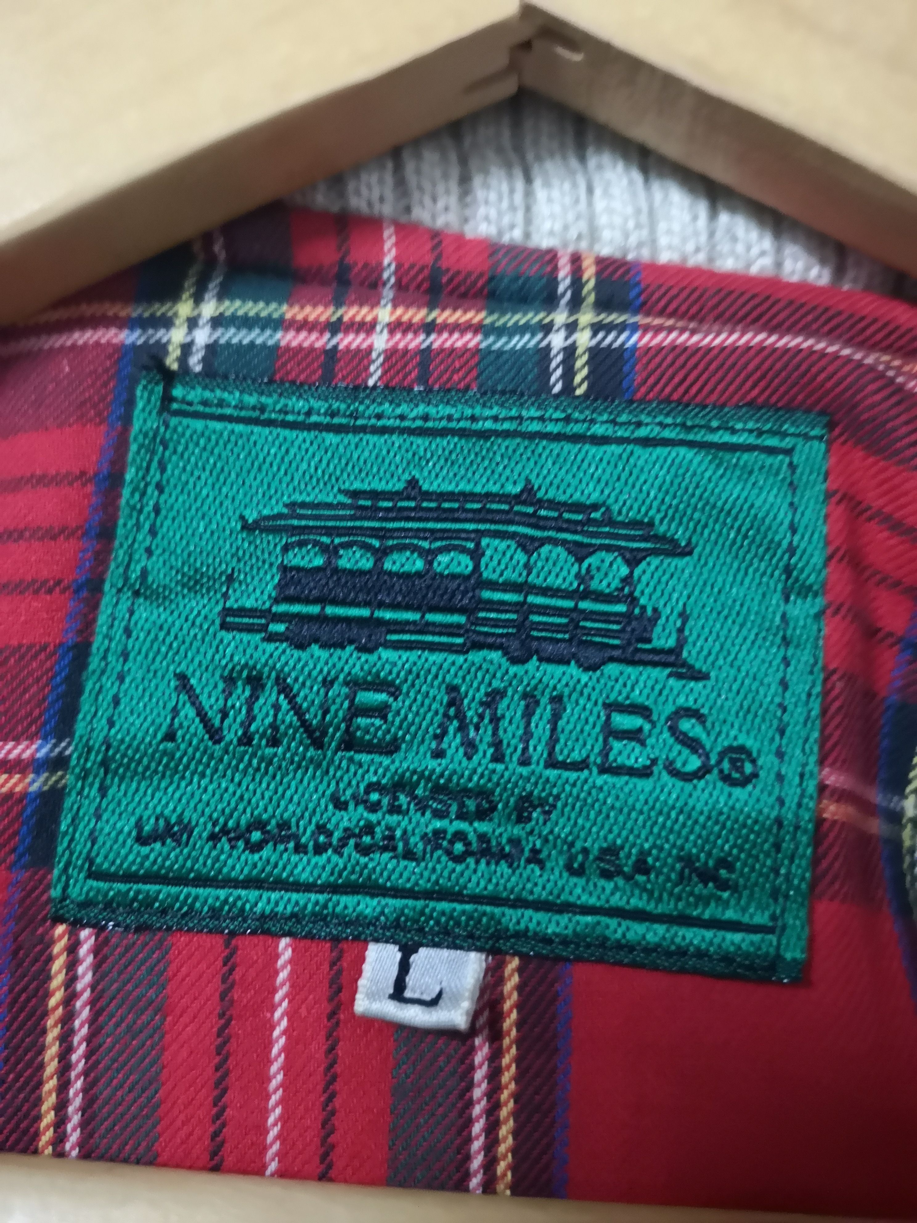 NHL VINTAGE NINE MILES VARSITY JACKET WOOL FABRIC Size US L / EU 52-54 / 3 - 7 Thumbnail