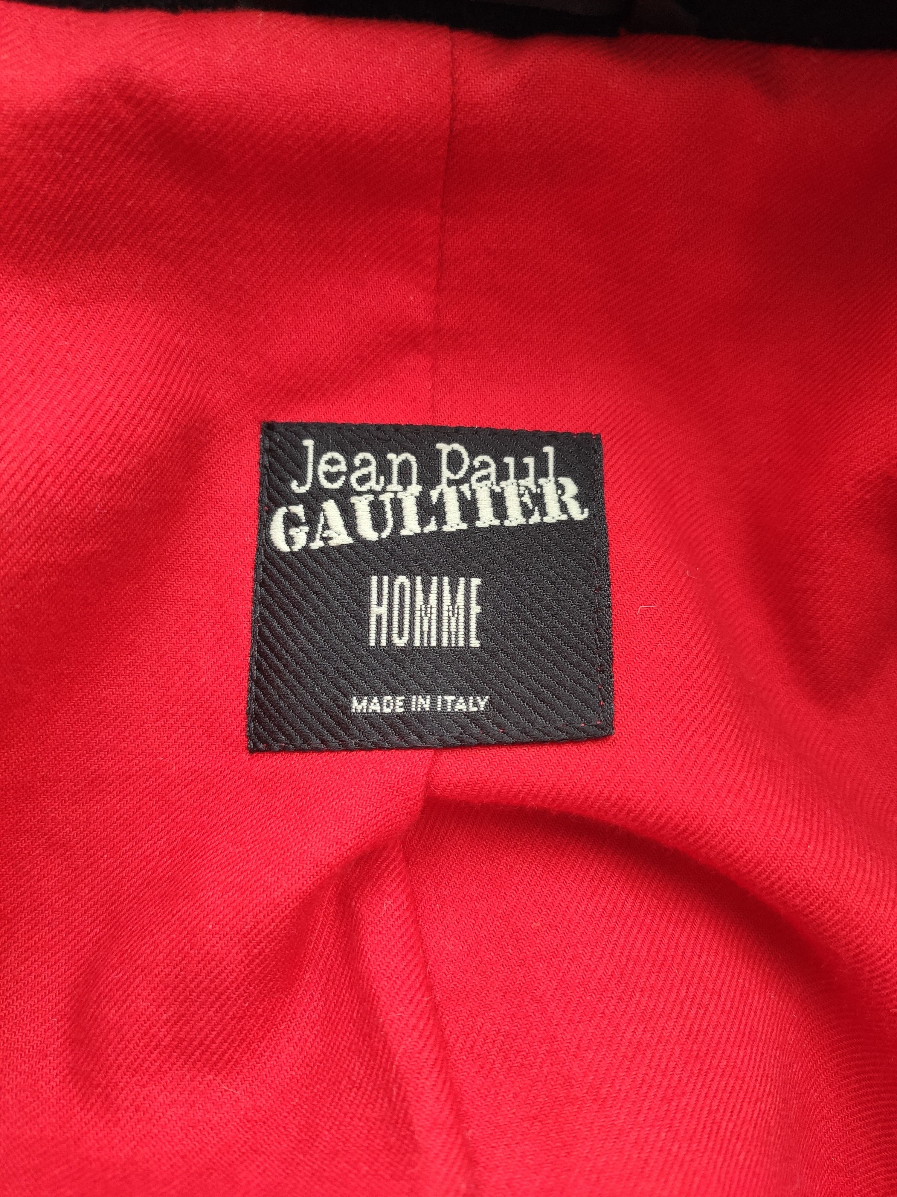 Jean Paul Gaultier PEARL! Pea coat FW05.Like Hermes or Martin Margiela Size US M / EU 48-50 / 2 - 8 Thumbnail