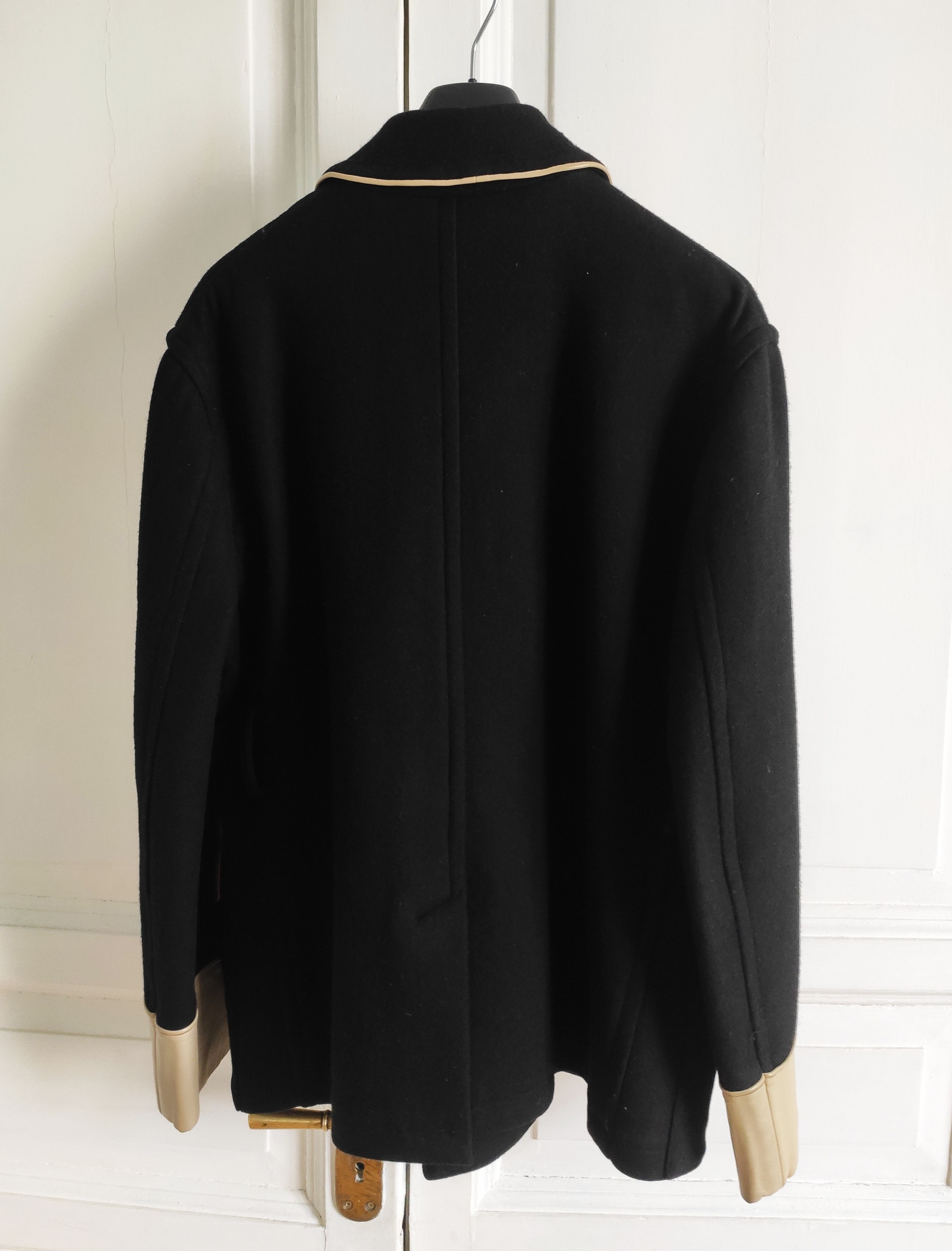 Jean Paul Gaultier PEARL! Pea coat FW05.Like Hermes or Martin Margiela Size US M / EU 48-50 / 2 - 5 Thumbnail