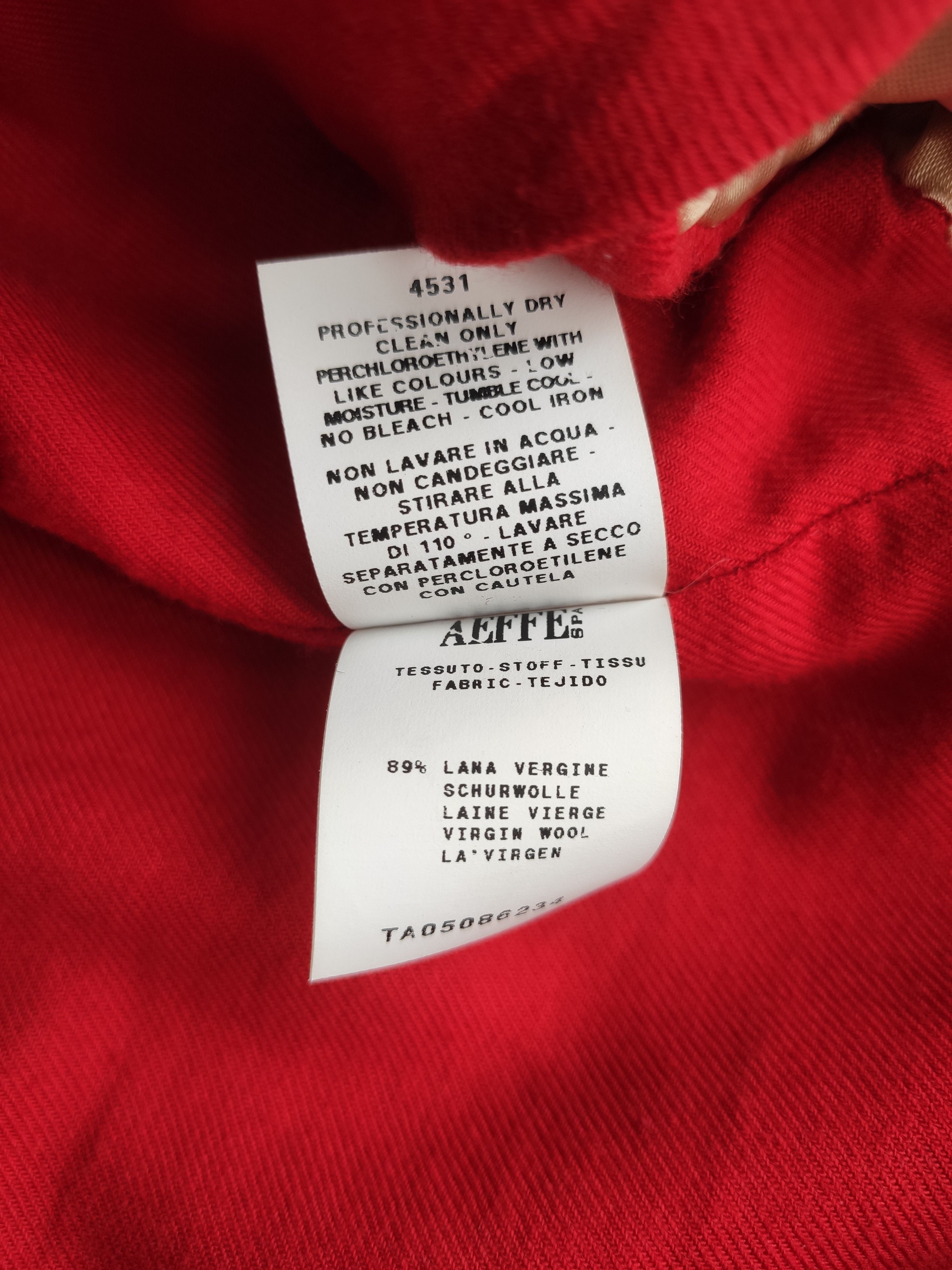 Jean Paul Gaultier PEARL! Pea coat FW05.Like Hermes or Martin Margiela Size US M / EU 48-50 / 2 - 9 Thumbnail