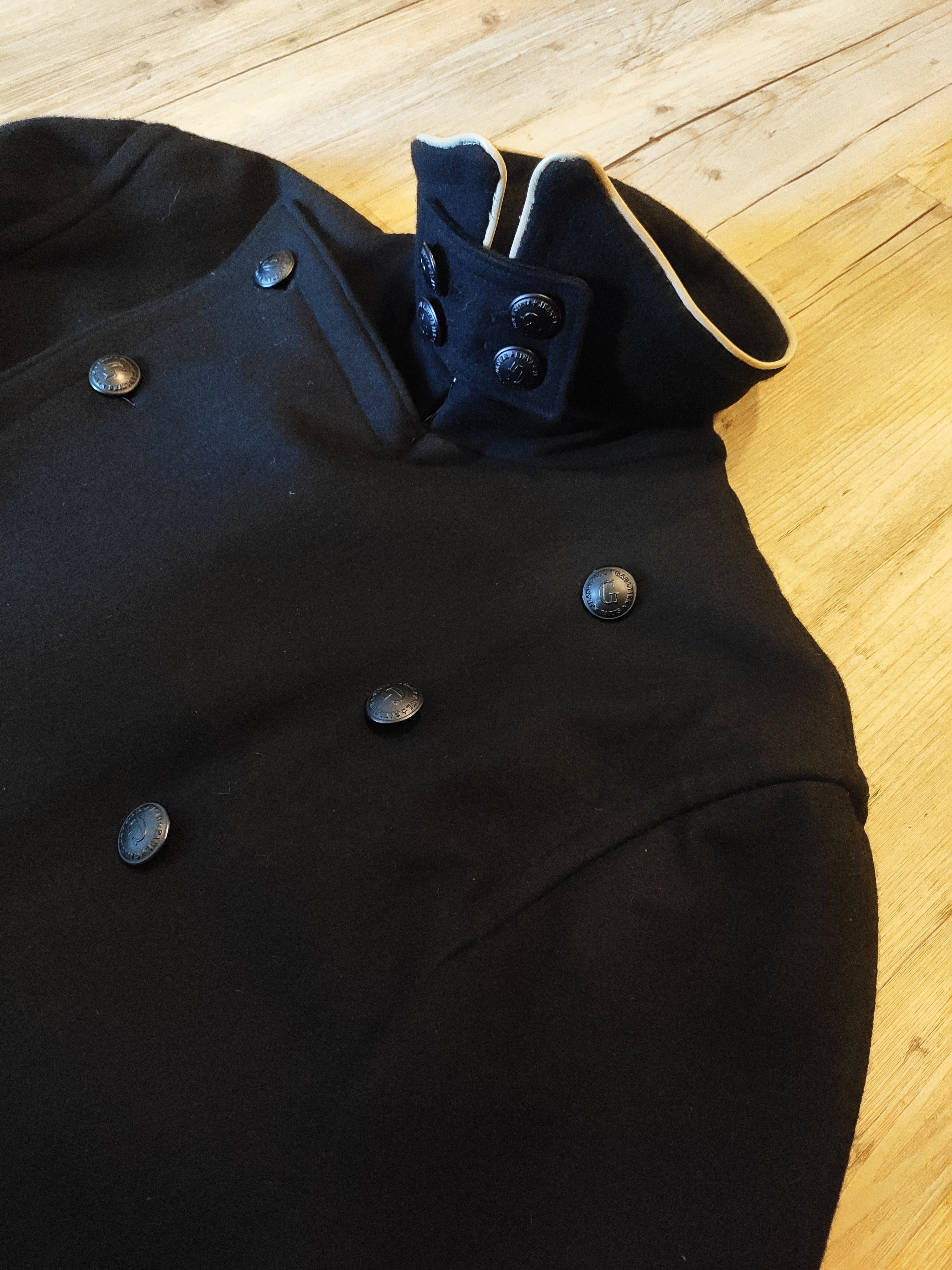 Jean Paul Gaultier PEARL! Pea coat FW05.Like Hermes or Martin Margiela Size US M / EU 48-50 / 2 - 3 Thumbnail