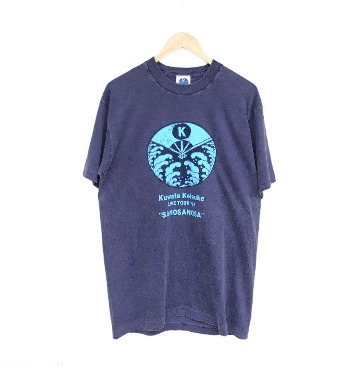 Band Tees Vintage 90s Kuwata keisuke Sanosanosa tour japan rock singer Size US L / EU 52-54 / 3 - 2 Thumbnail