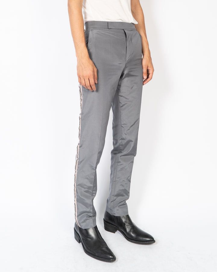 image of Haider Ackermann Ss20 Commodore Stone Trousers 1Of1 Sample in Grey, Men's (Size 30)