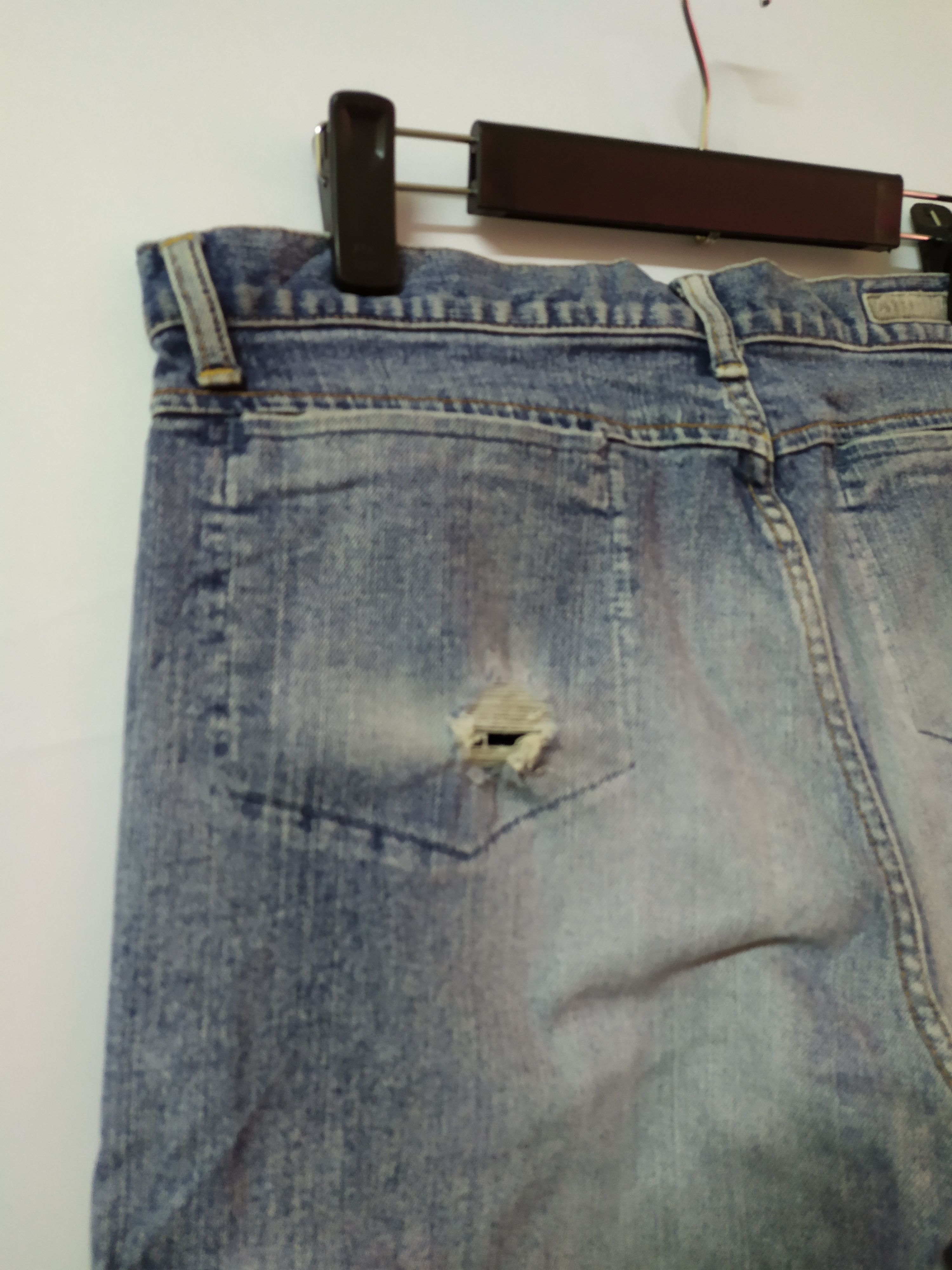 Japanese Brand VINTAGE GL FADED DISTRESSED JEANS CARGO PANTS Size US 32 / EU 48 - 9 Thumbnail