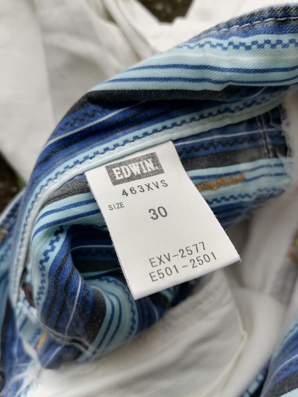 Edwin × Japanese Brand Edwin E501 - 2501 White Pants Size US 32 / EU 48 - 2 Thumbnail