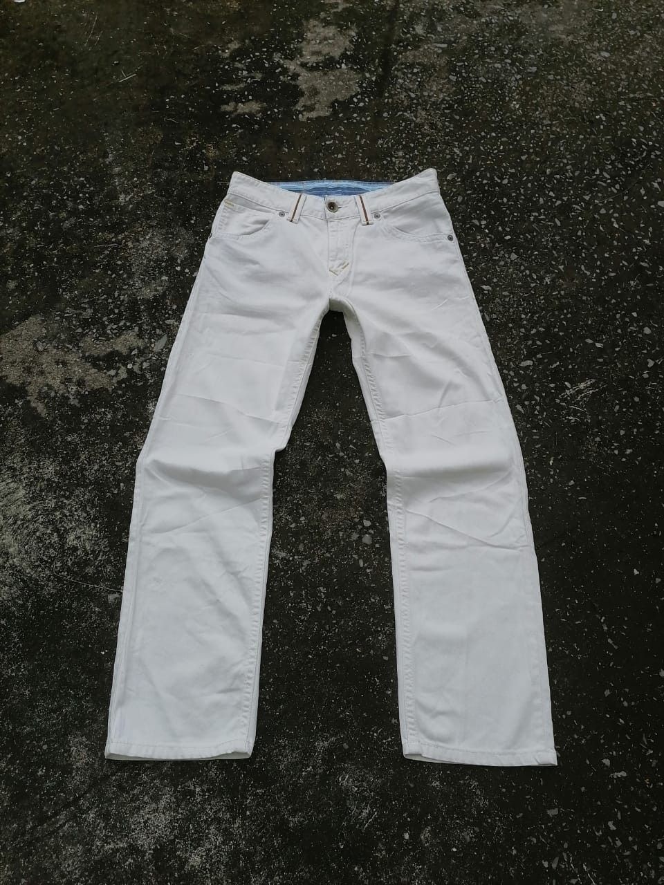 Edwin × Japanese Brand Edwin E501 - 2501 White Pants Size US 32 / EU 48 - 6 Thumbnail