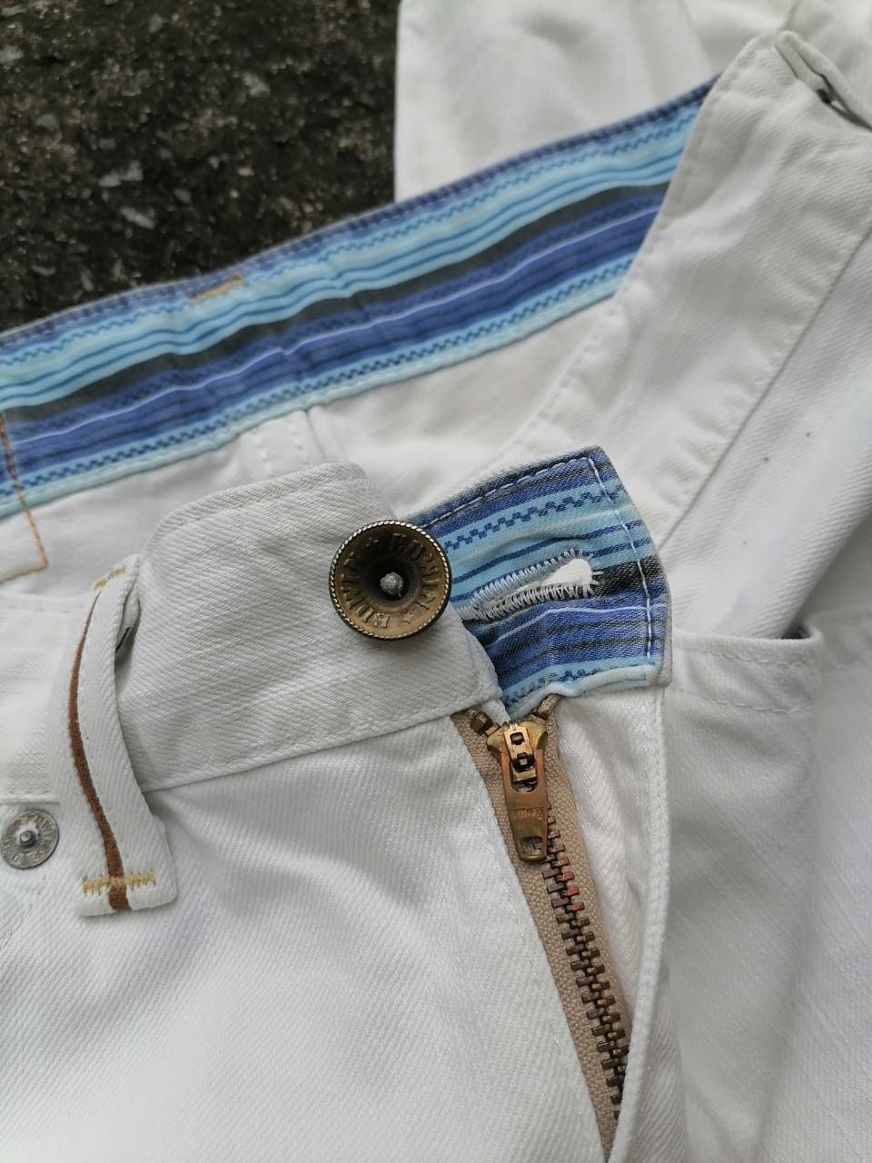 Edwin × Japanese Brand Edwin E501 - 2501 White Pants Size US 32 / EU 48 - 5 Thumbnail
