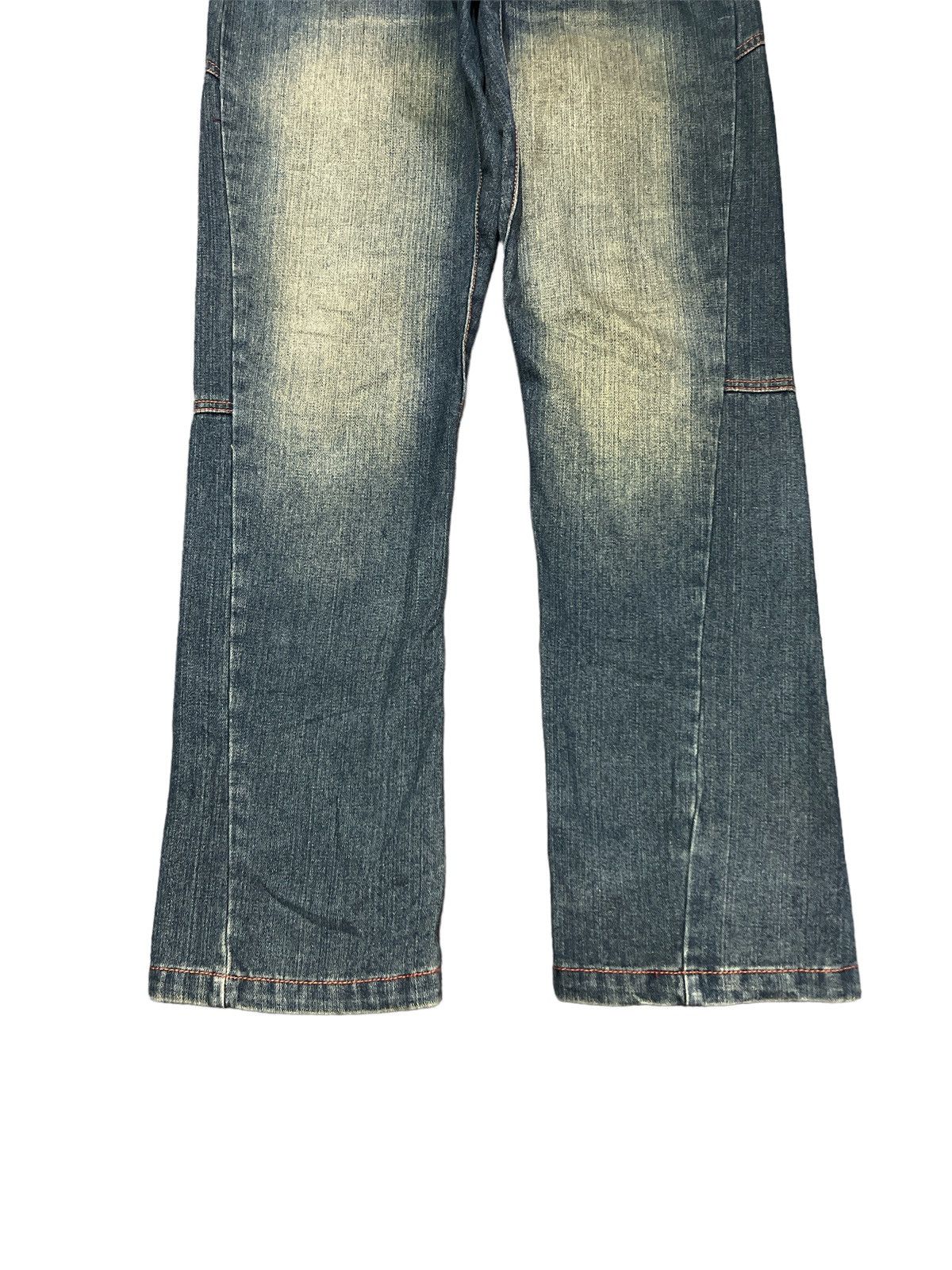Japanese Brand RARE DESIGN‼️RUSTY DENIM PANT JEANS 2k Size US 30 / EU 46 - 5 Thumbnail