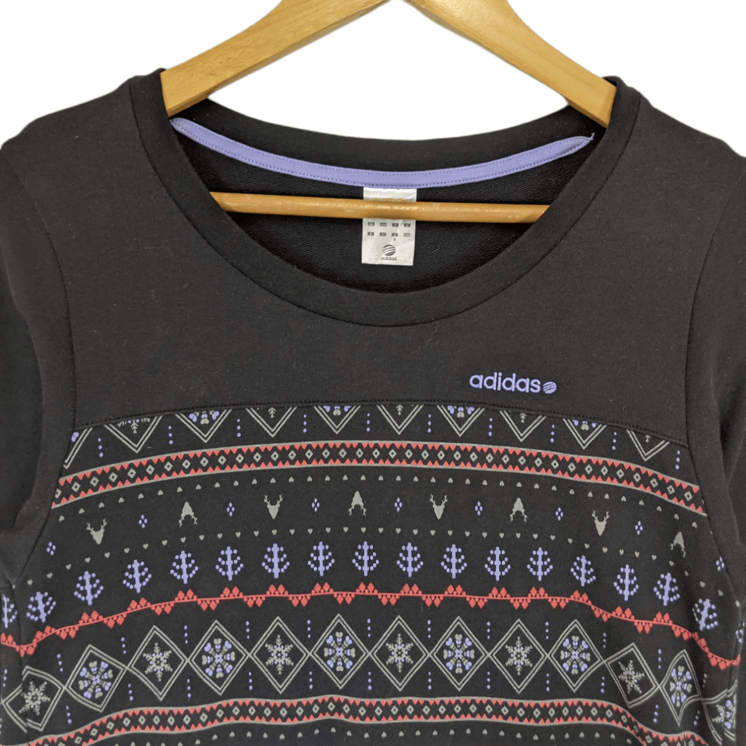 Adidas ADIDAS Christmas Monogram Long Jumper Sweatshirt Size S / US 4 / IT 40 - 4 Thumbnail